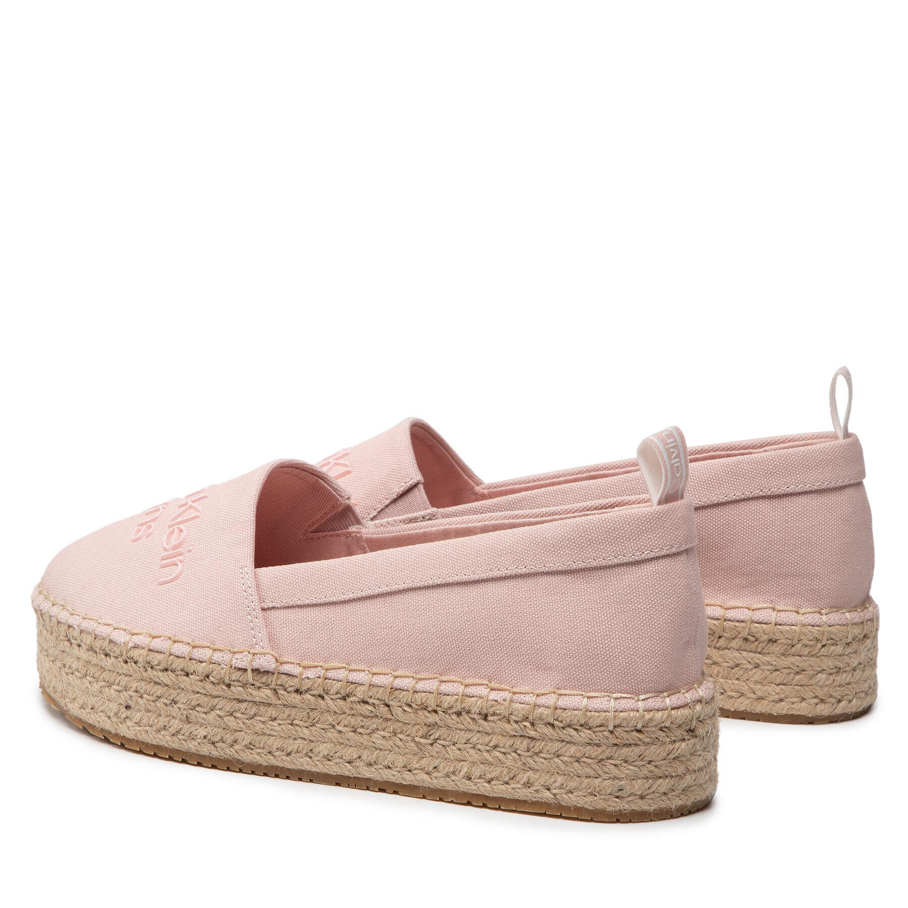 Calvin Klein Jeans Espadrilky Flatform Espadrilles YW0YW00579 Ružová - Pepit.sk