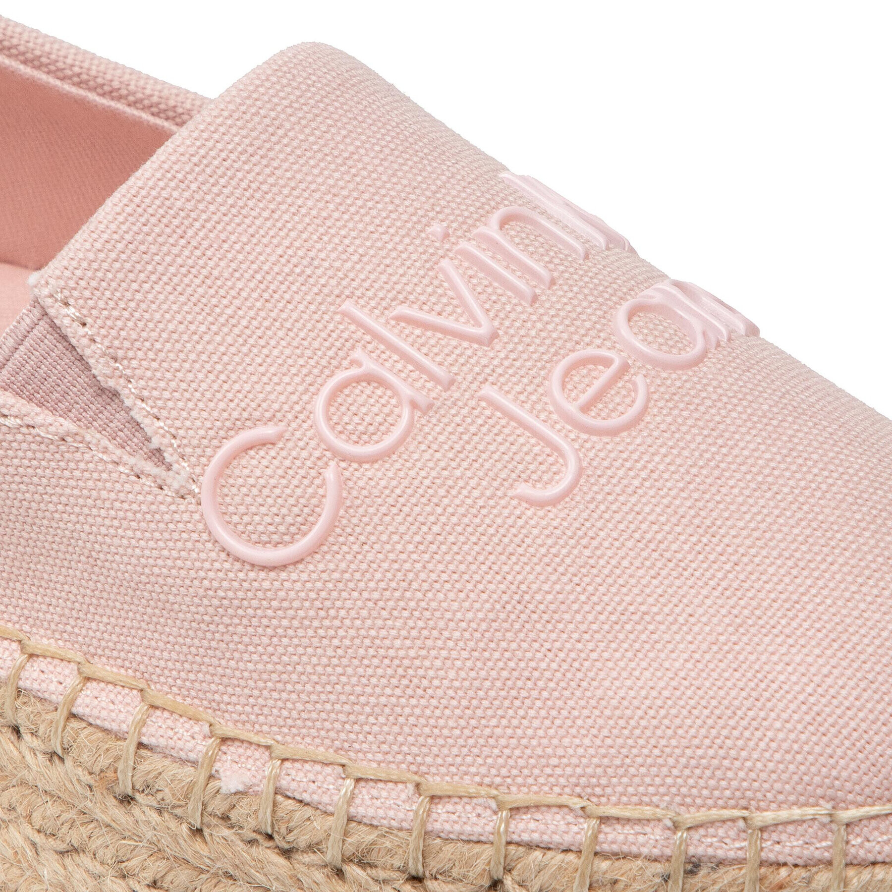 Calvin Klein Jeans Espadrilky Flatform Espadrilles YW0YW00579 Ružová - Pepit.sk