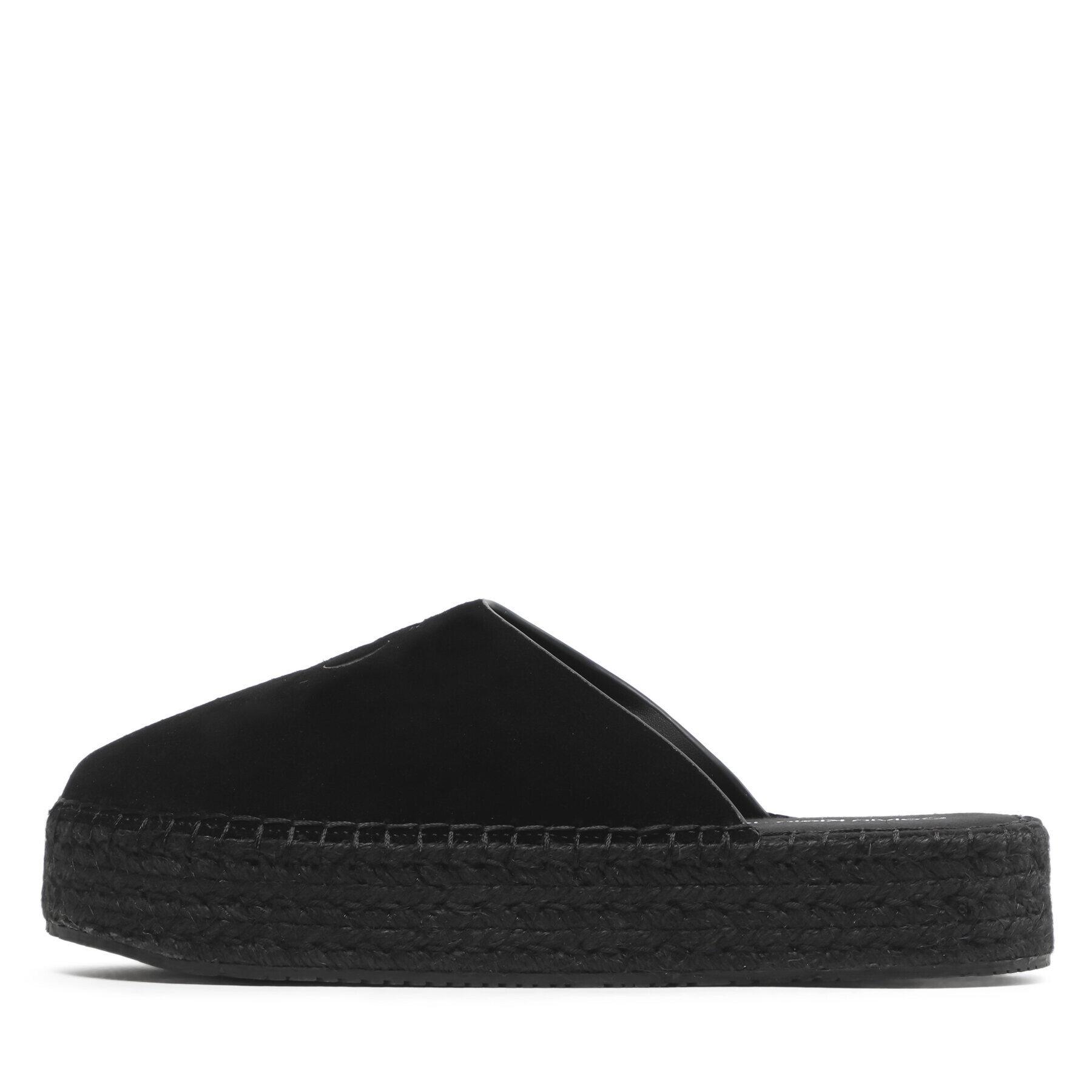 Calvin Klein Jeans Espadrilky Flatform Rope Mule Su Con YW0YW00986 Čierna - Pepit.sk