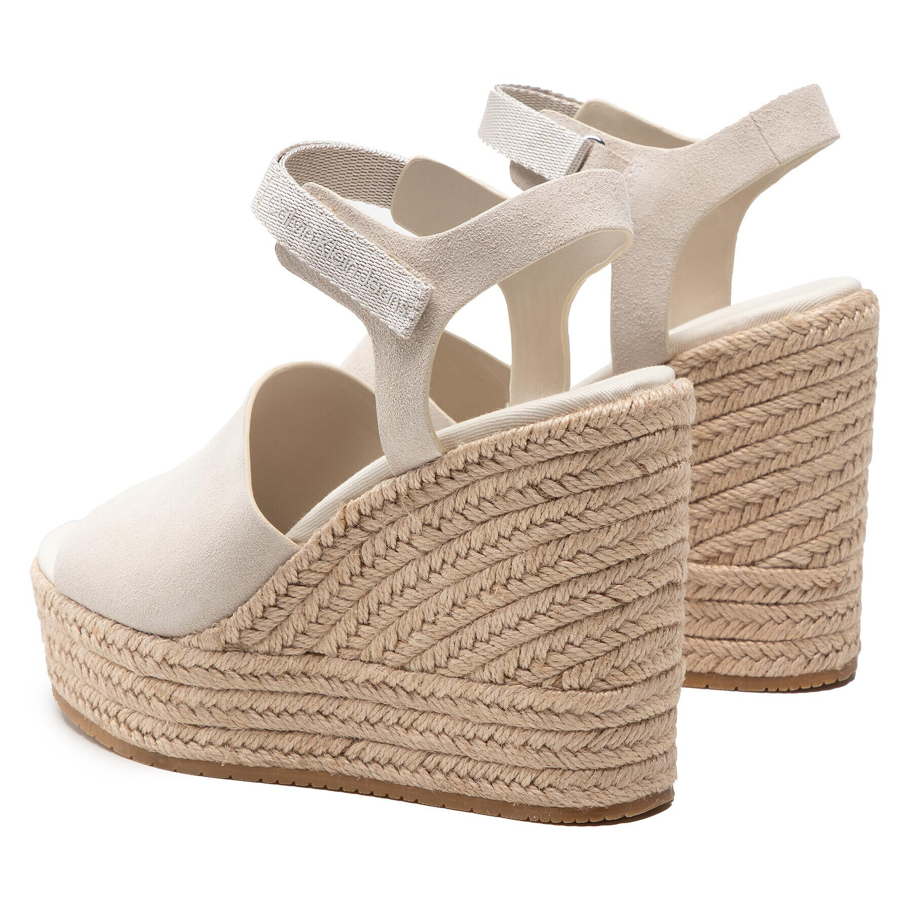 Calvin Klein Jeans Espadrilky Wedge Sandal Ankle Clip Su YW0YW00571 Béžová - Pepit.sk