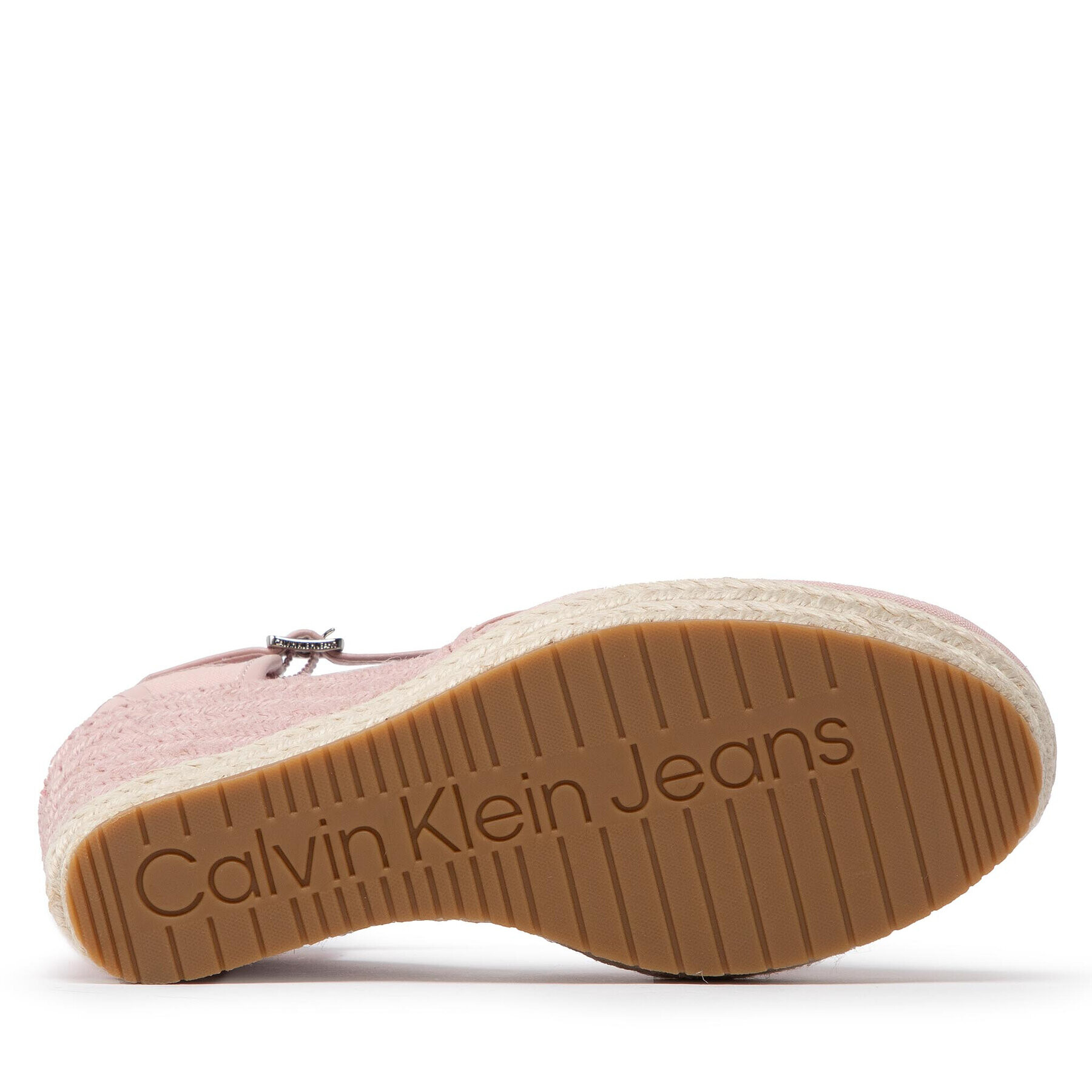 Calvin Klein Jeans Espadrilky Wedge Sandal Close Toe Co YW0YW00569 Ružová - Pepit.sk