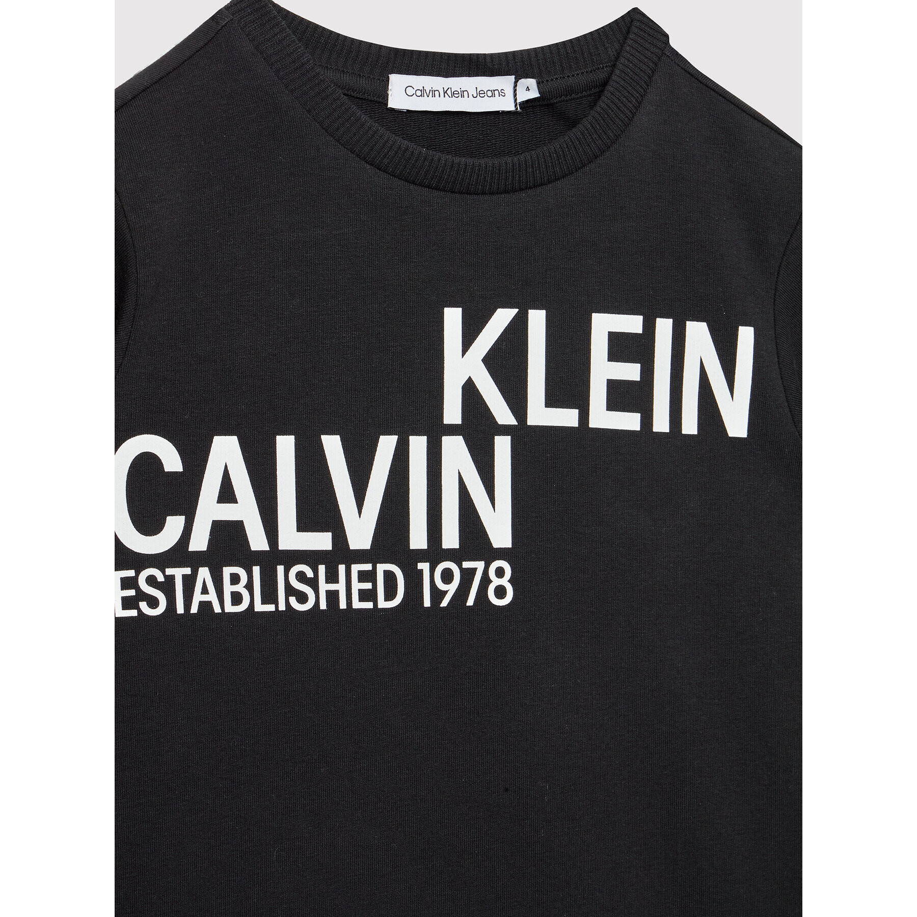 Calvin Klein Jeans Každodenné šaty Hero Logo IG0IG01304 Čierna Regular Fit - Pepit.sk