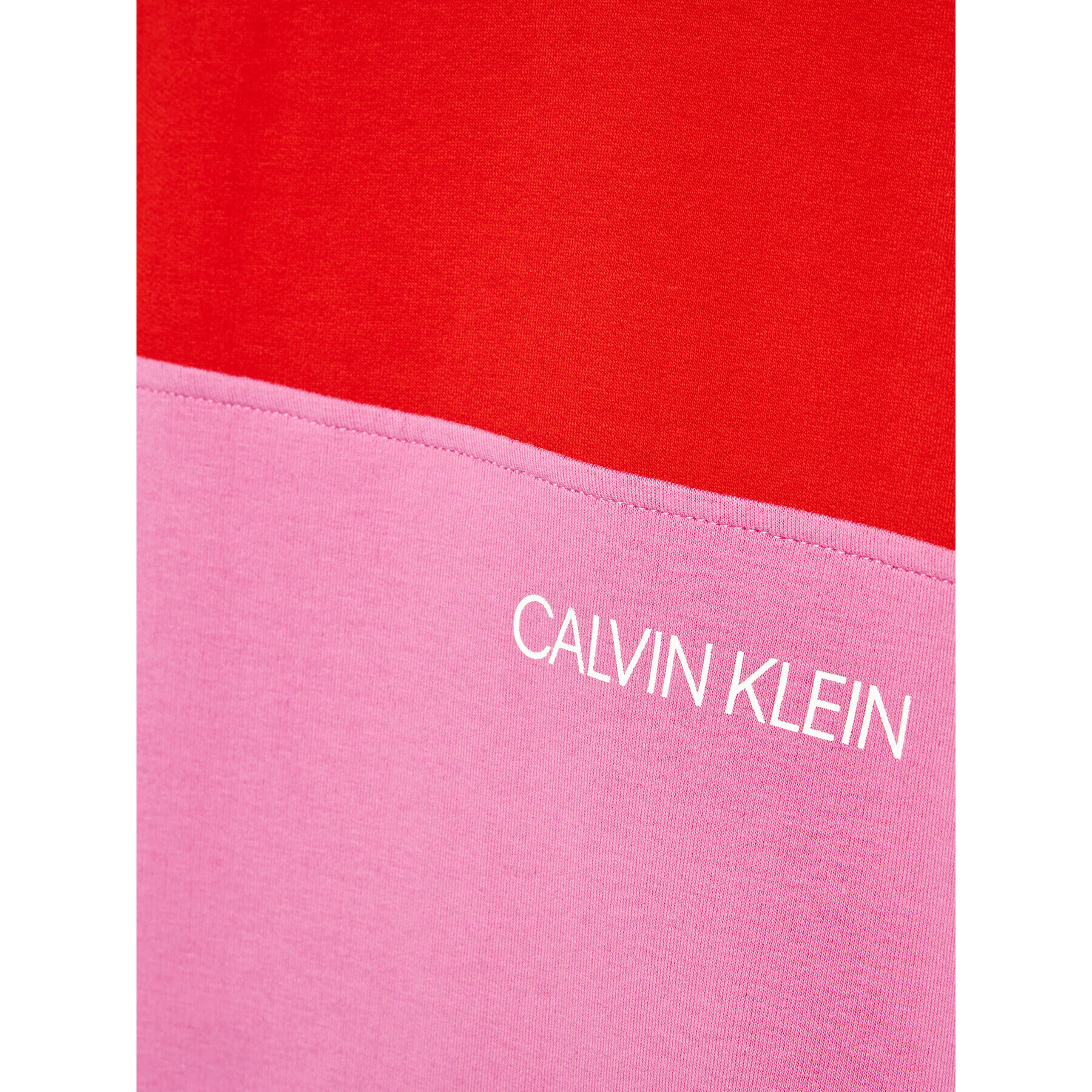 Calvin Klein Jeans Každodenné šaty IG0IG01415 Ružová Relaxed Fit - Pepit.sk