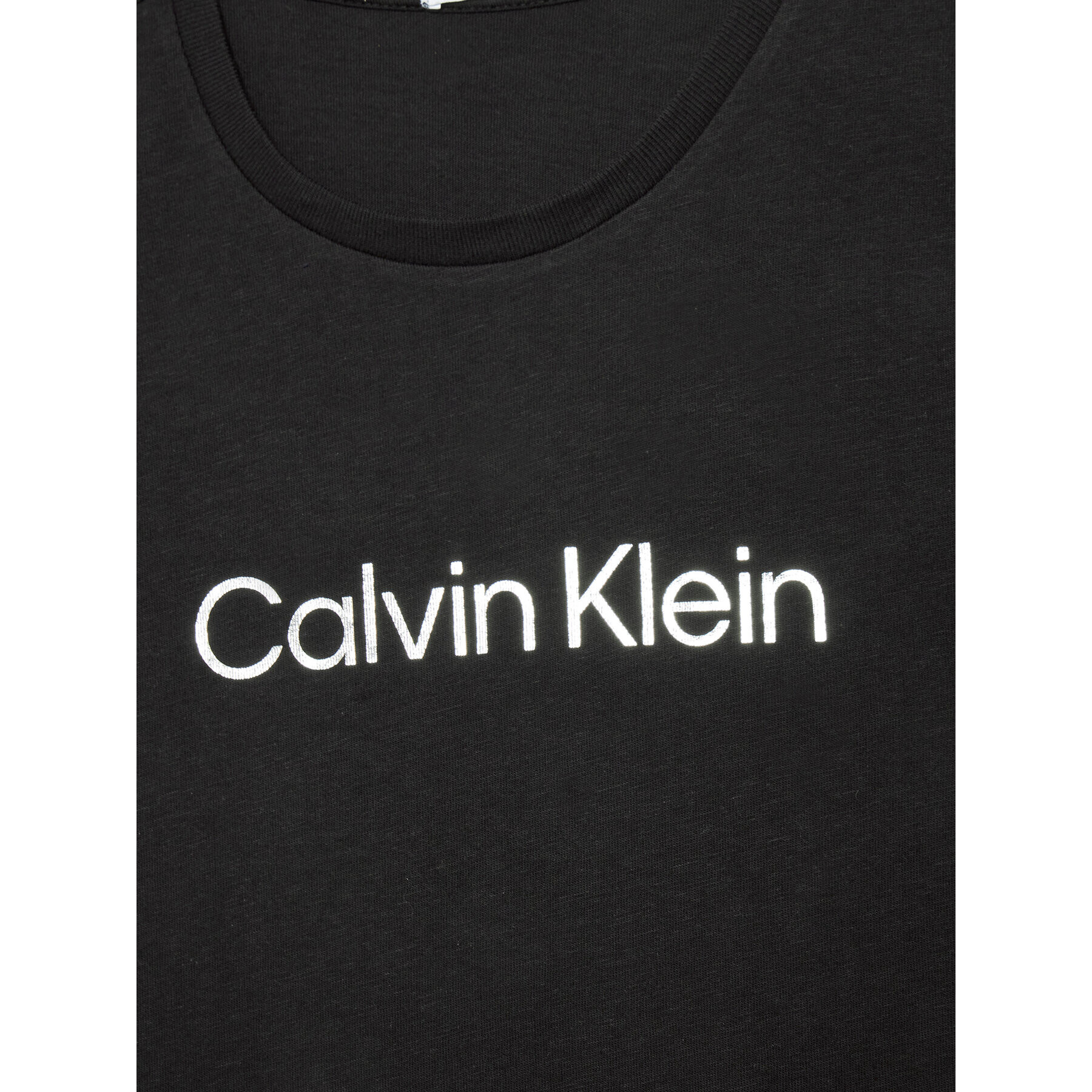 Calvin Klein Jeans Každodenné šaty Inst Silver Logo IG0IG01418 Čierna Regular Fit - Pepit.sk