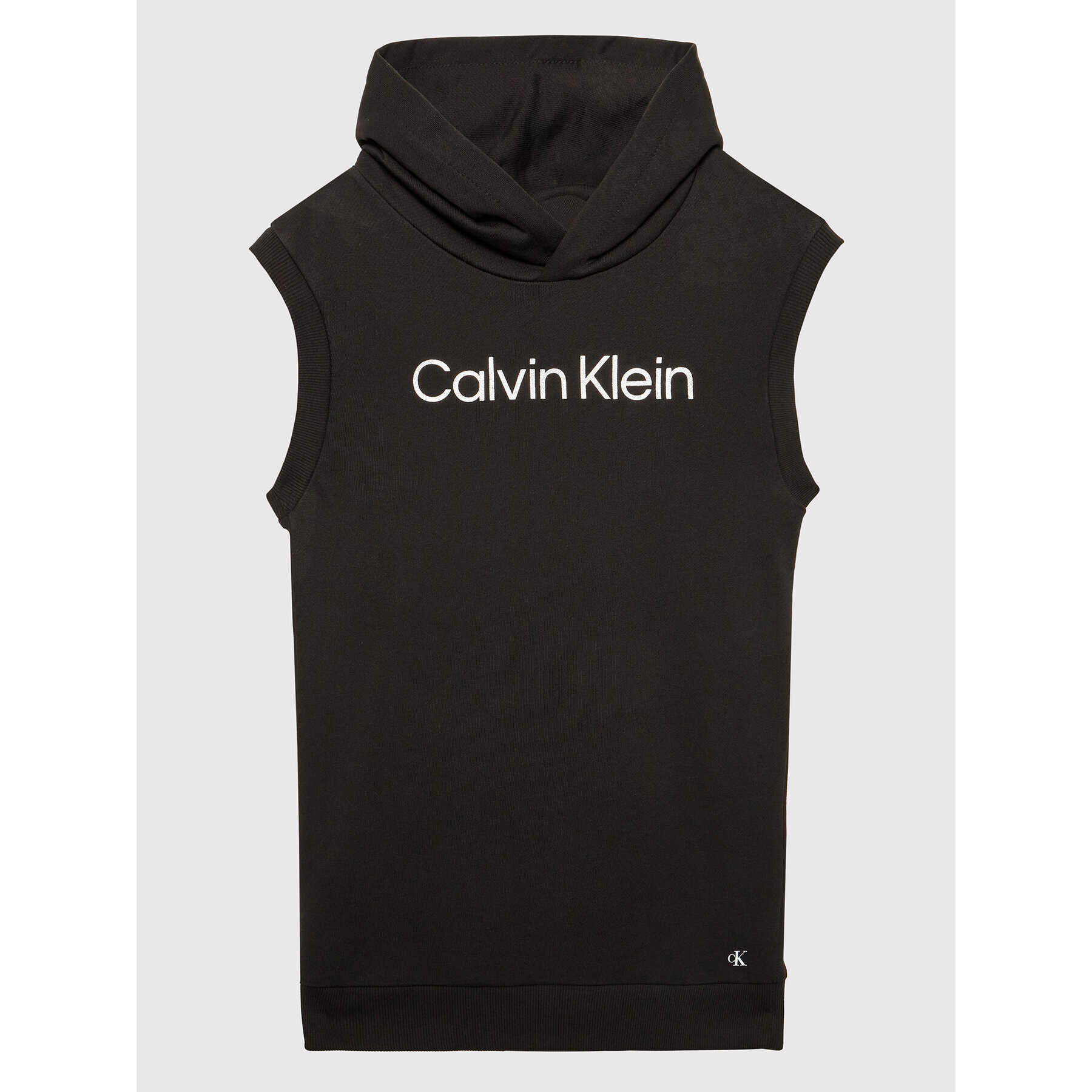 Calvin Klein Jeans Každodenné šaty Institutional Logo IG0IG01421 Čierna Relaxed Fit - Pepit.sk