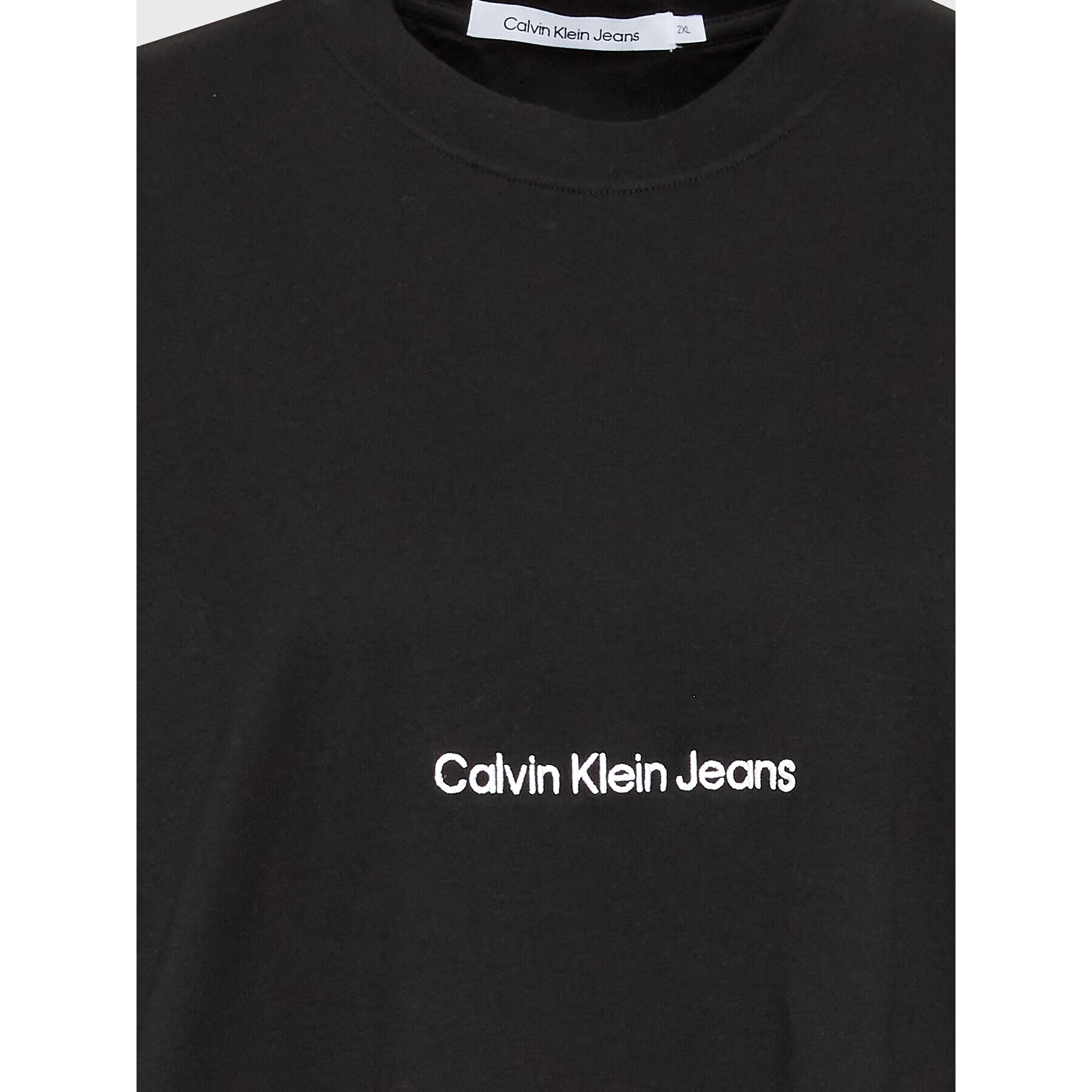 Calvin Klein Jeans Každodenné šaty J20J221198 Čierna Regular Fit - Pepit.sk