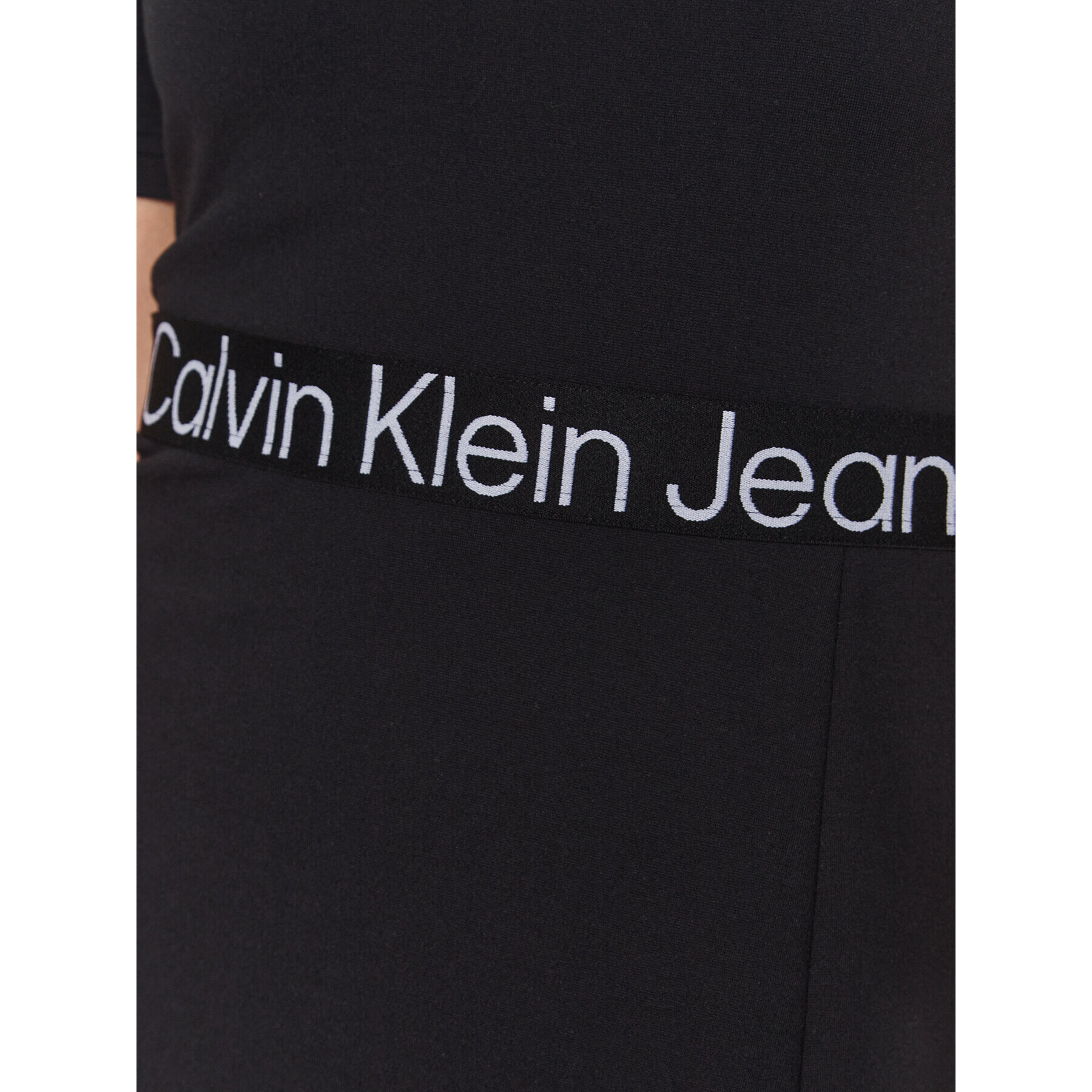 Calvin Klein Jeans Každodenné šaty J20J221408 Čierna Regular Fit - Pepit.sk