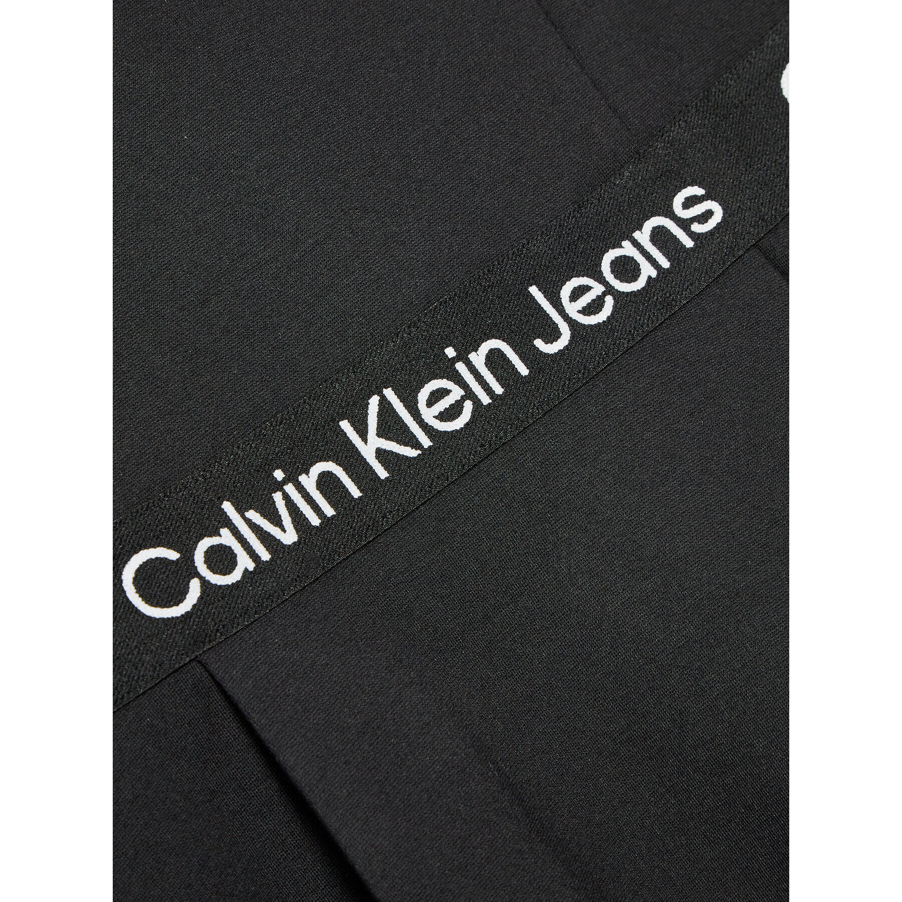 Calvin Klein Jeans Každodenné šaty Logo Tape IG0IG01960 Čierna Regular Fit - Pepit.sk