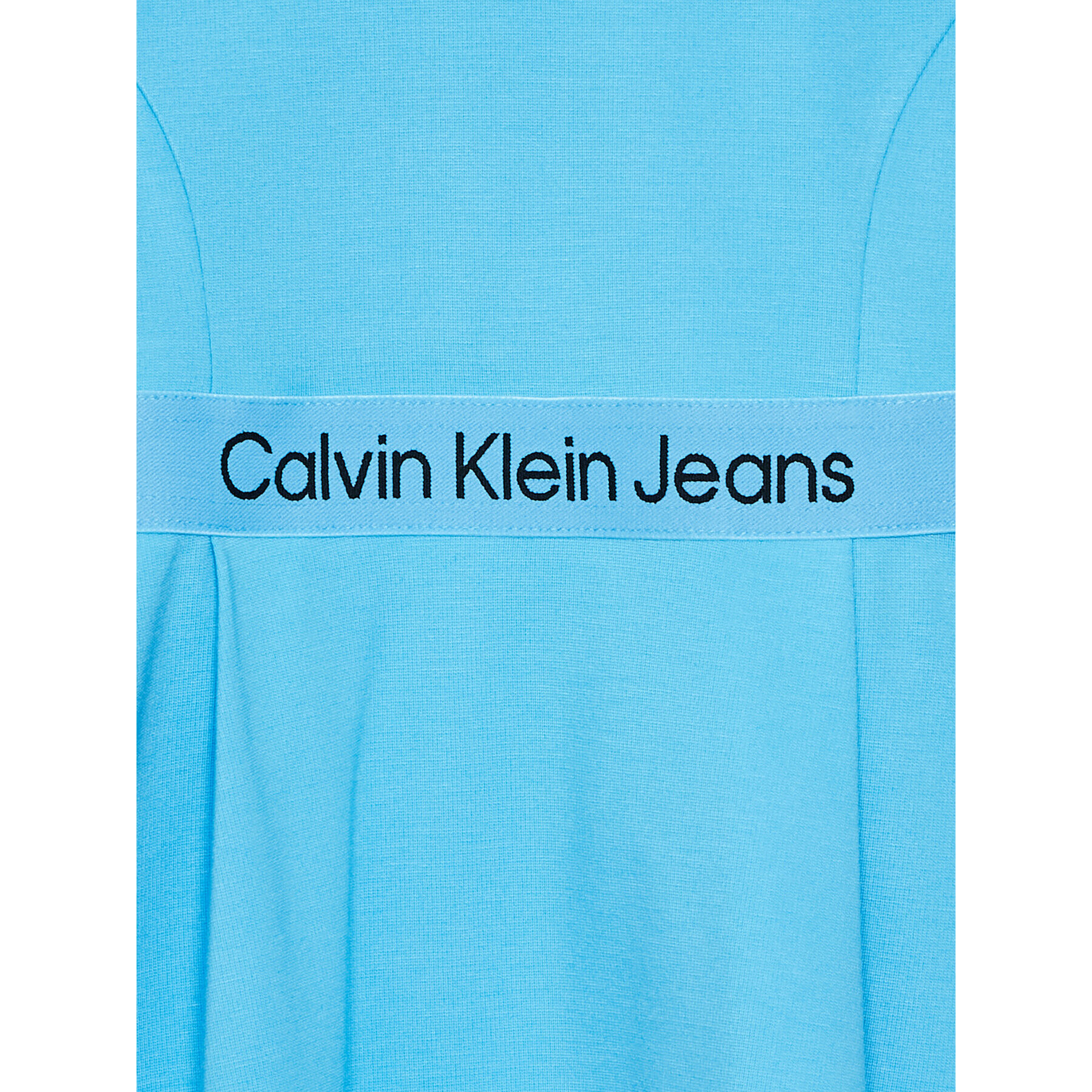 Calvin Klein Jeans Každodenné šaty Logo Tape IG0IG01960 Modrá Regular Fit - Pepit.sk