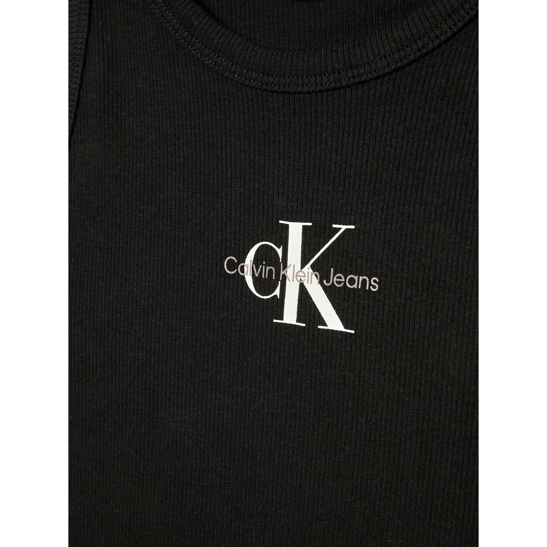 Calvin Klein Jeans Každodenné šaty Monogram IG0IG01362 Čierna Slim Fit - Pepit.sk