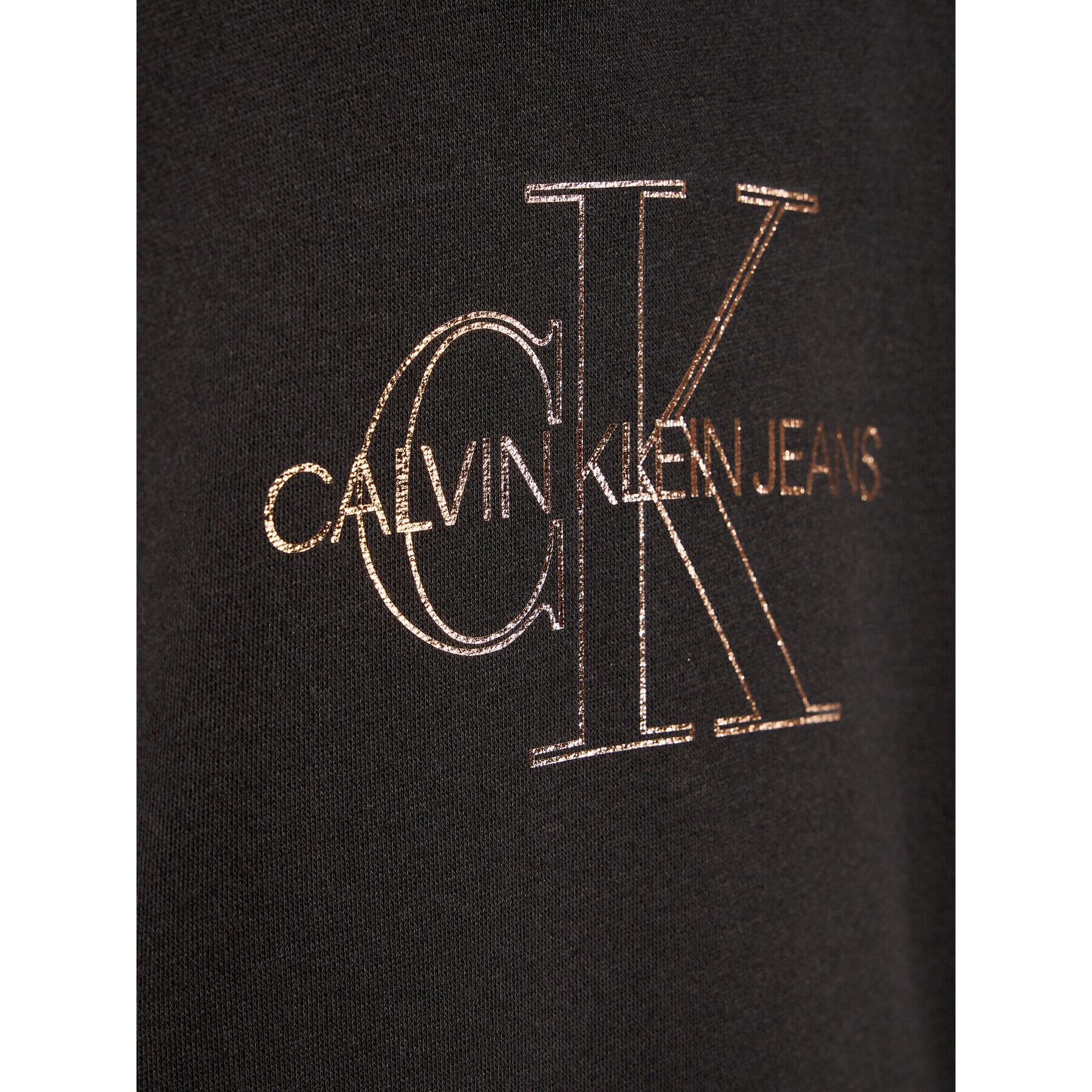 Calvin Klein Jeans Každodenné šaty Monogram Outline IG0IG01179 Čierna Regular Fit - Pepit.sk