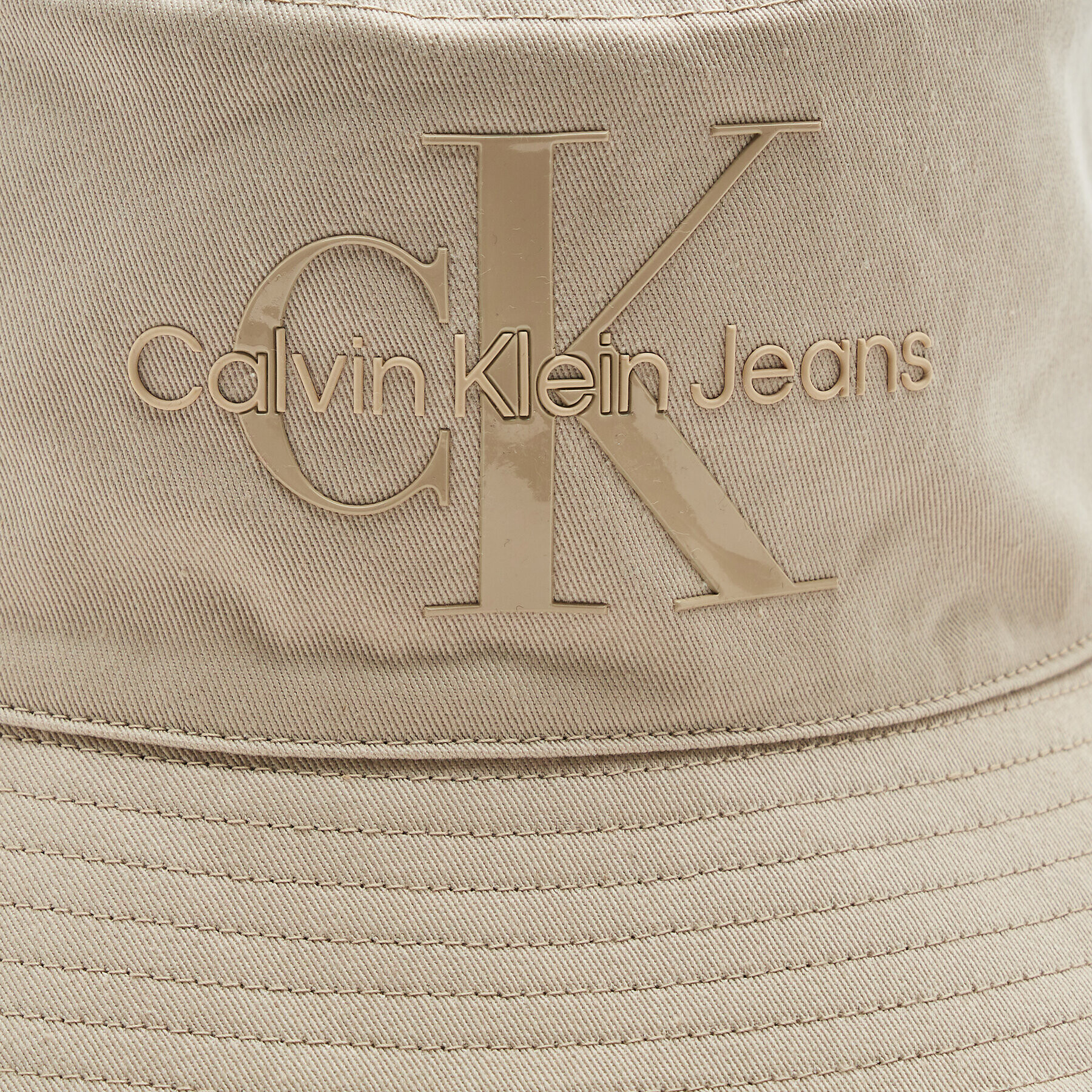 Calvin Klein Jeans Klobúk Monogram Bucket Hat K60K610715 Béžová - Pepit.sk