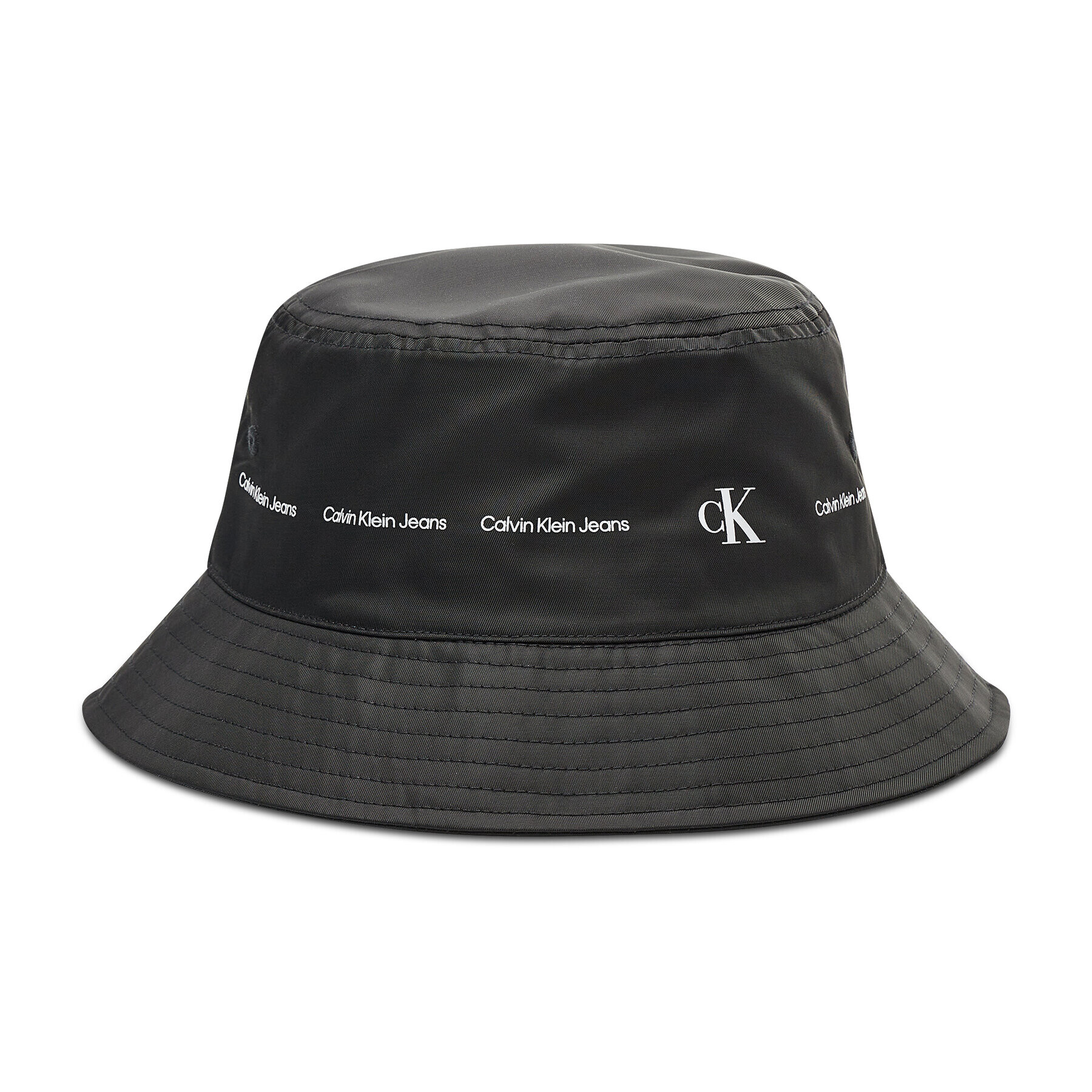 Calvin Klein Jeans Klobúk Stripe Logo Bucket K50K508972 Čierna - Pepit.sk