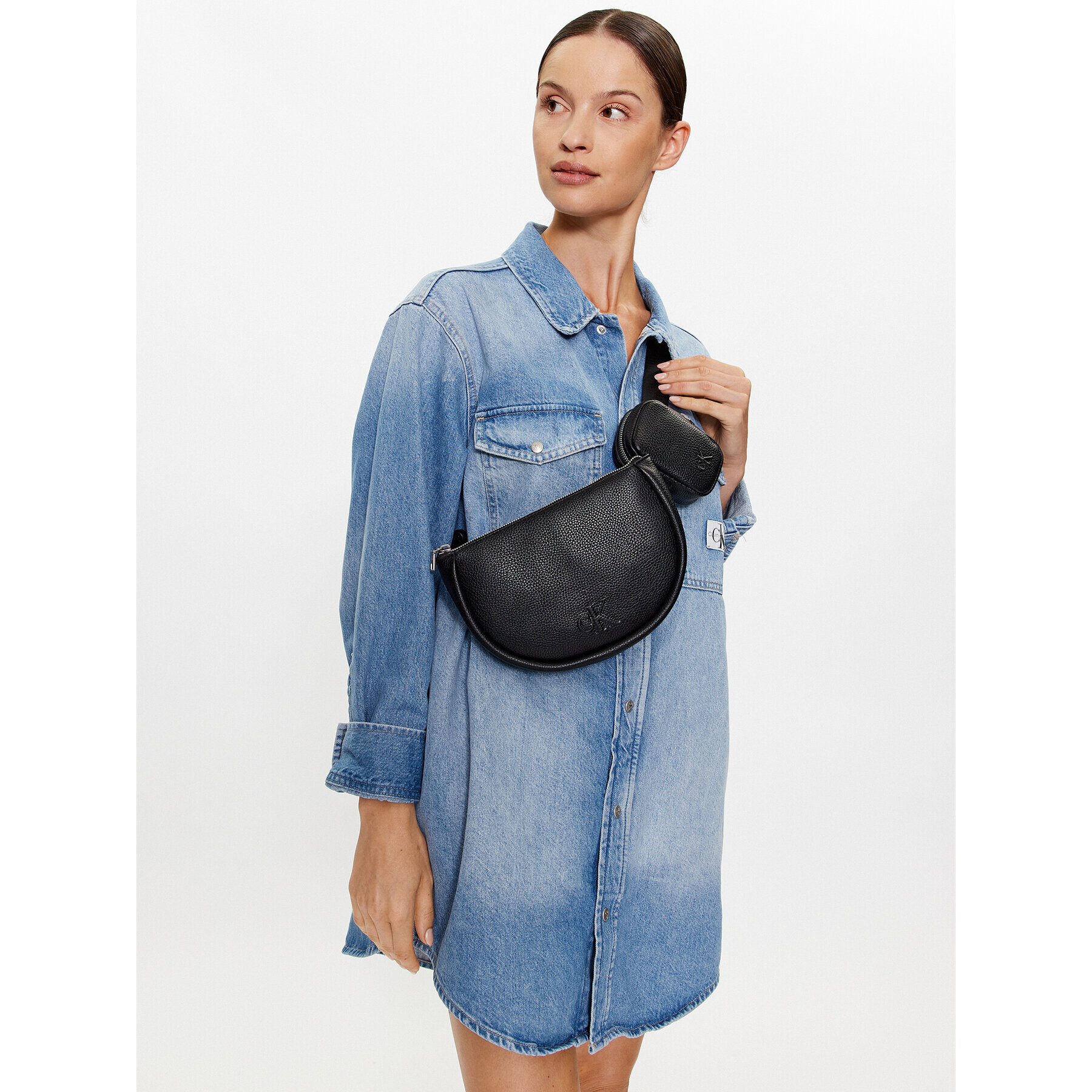 Calvin Klein Jeans Ľadvinka Connected Modular Waistbag K60K610864 Čierna - Pepit.sk