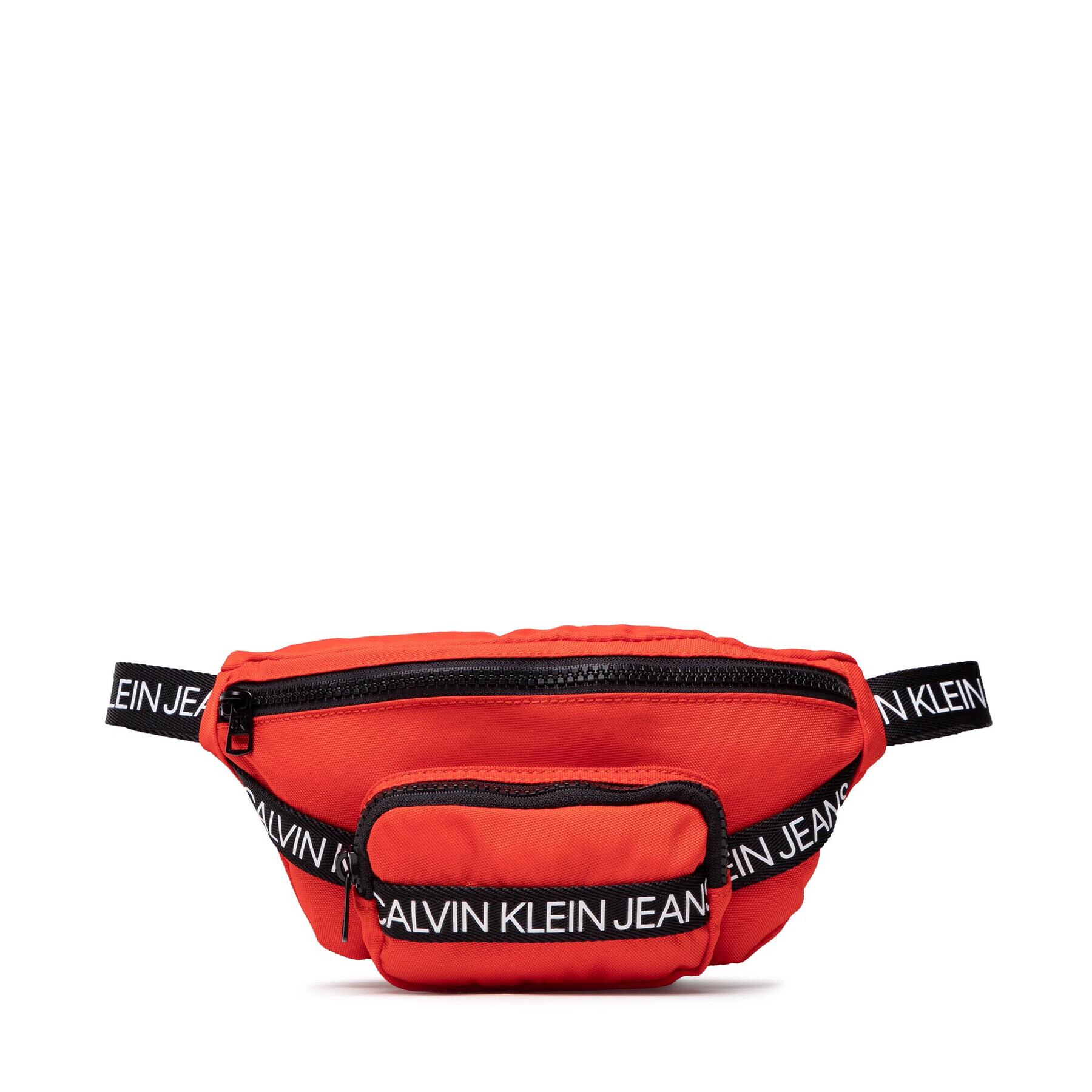 Calvin Klein Jeans Ľadvinka Logo Tape Waistbag IU0IU00225 Červená - Pepit.sk