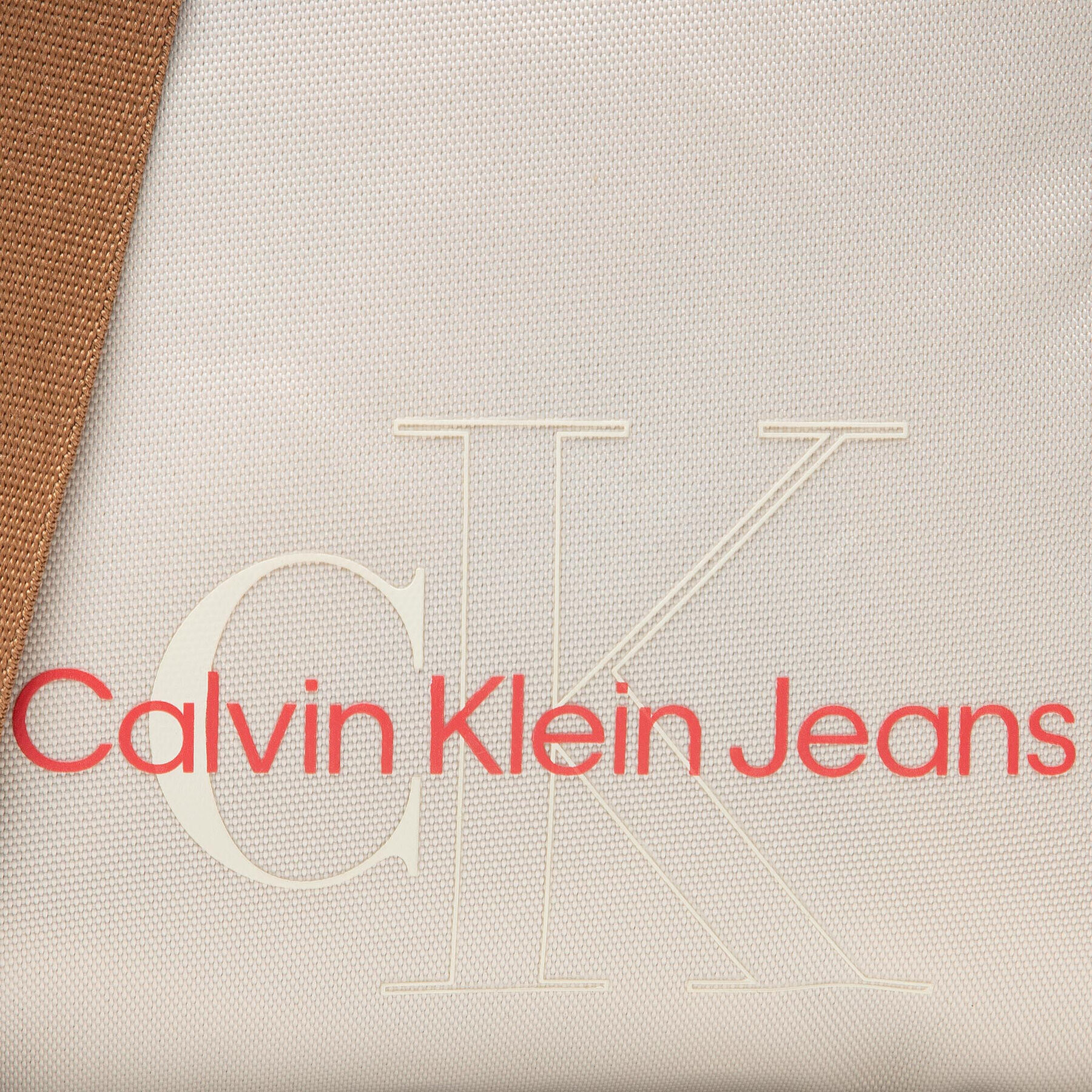 Calvin Klein Jeans Ľadvinka Sport Essentials Flatpack S Tt K50K508887 Béžová - Pepit.sk