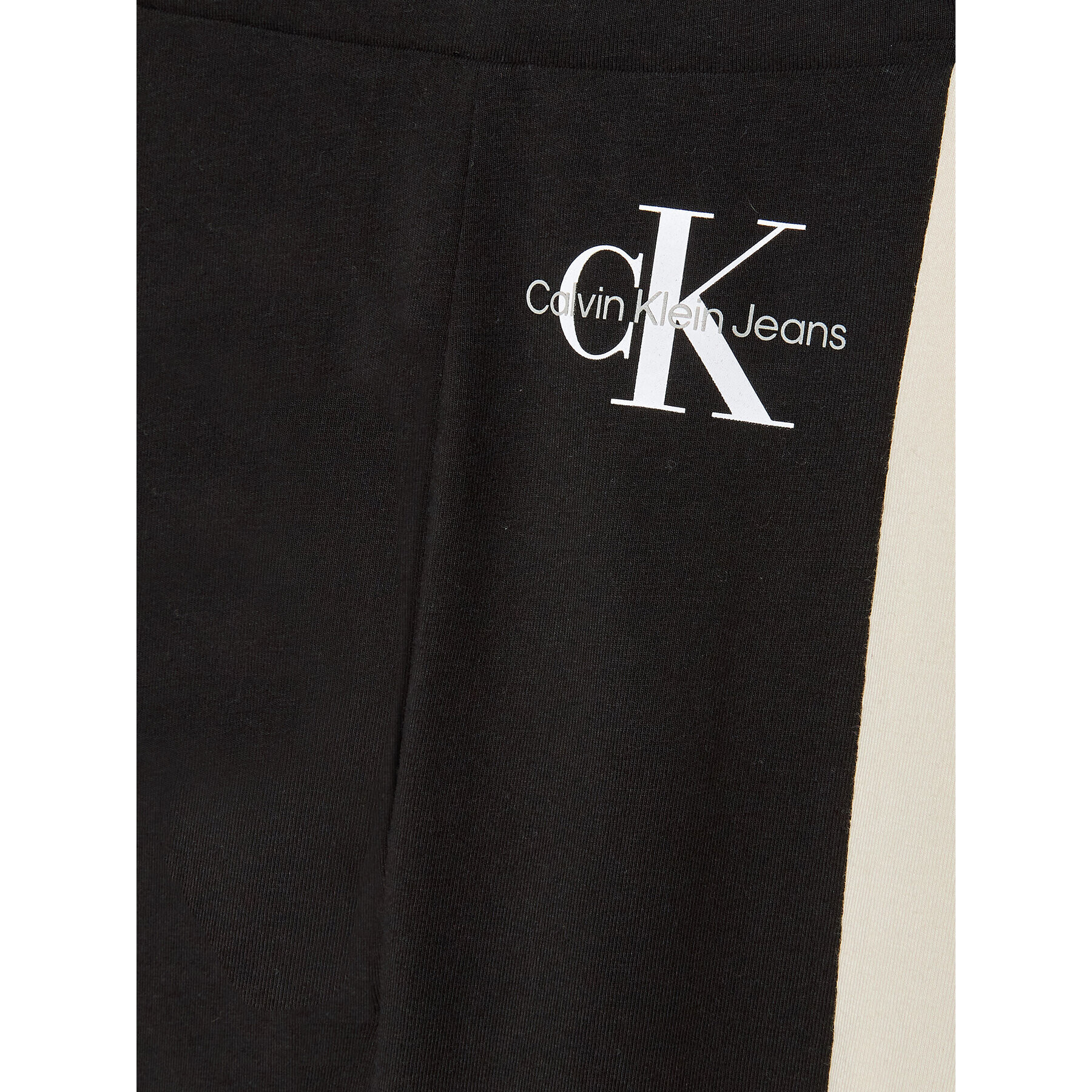 Calvin Klein Jeans Legíny Colour Block Monogram IG0IG01695 Čierna Slim Fit - Pepit.sk