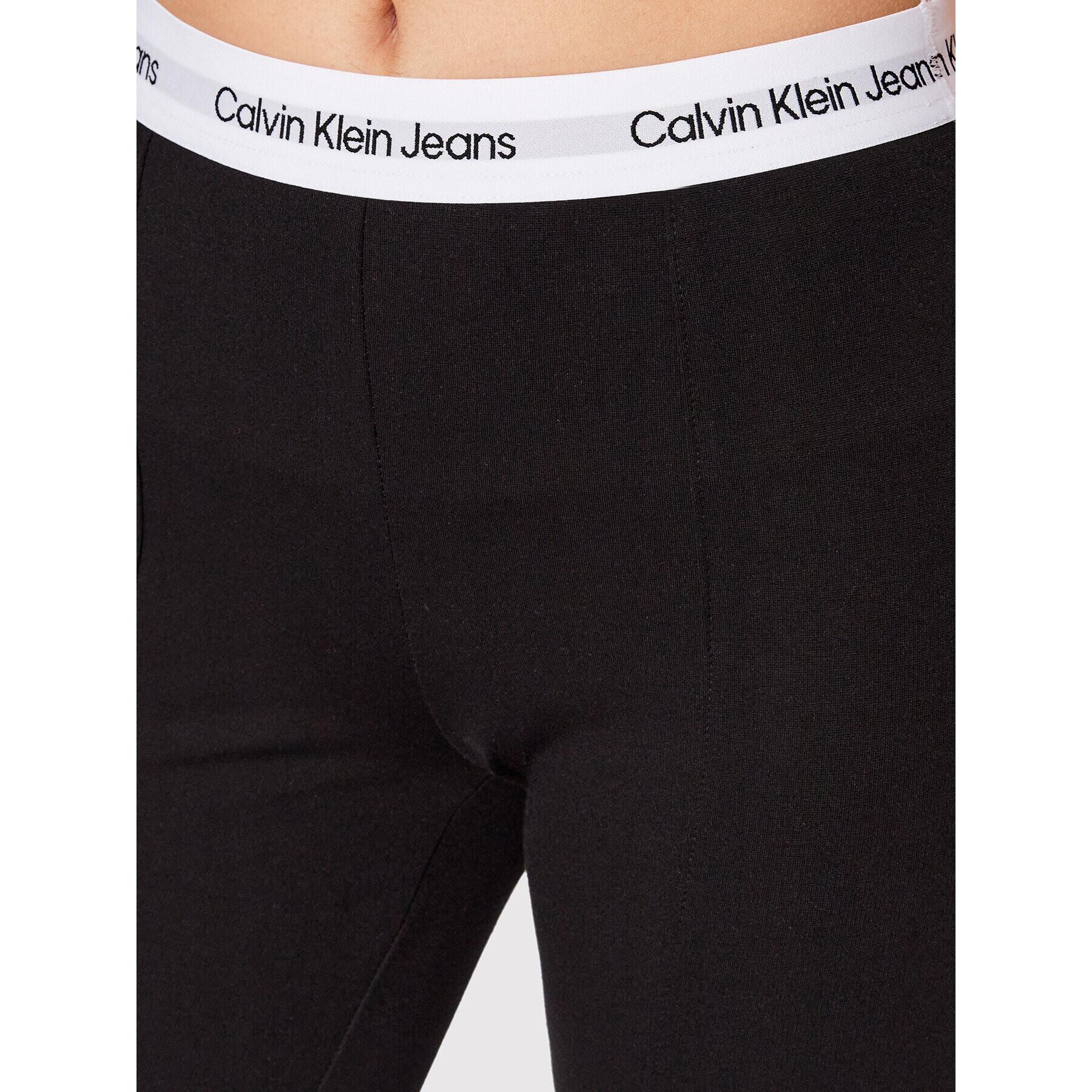 Calvin Klein Jeans Legíny J20J218041 Čierna Slim Fit - Pepit.sk