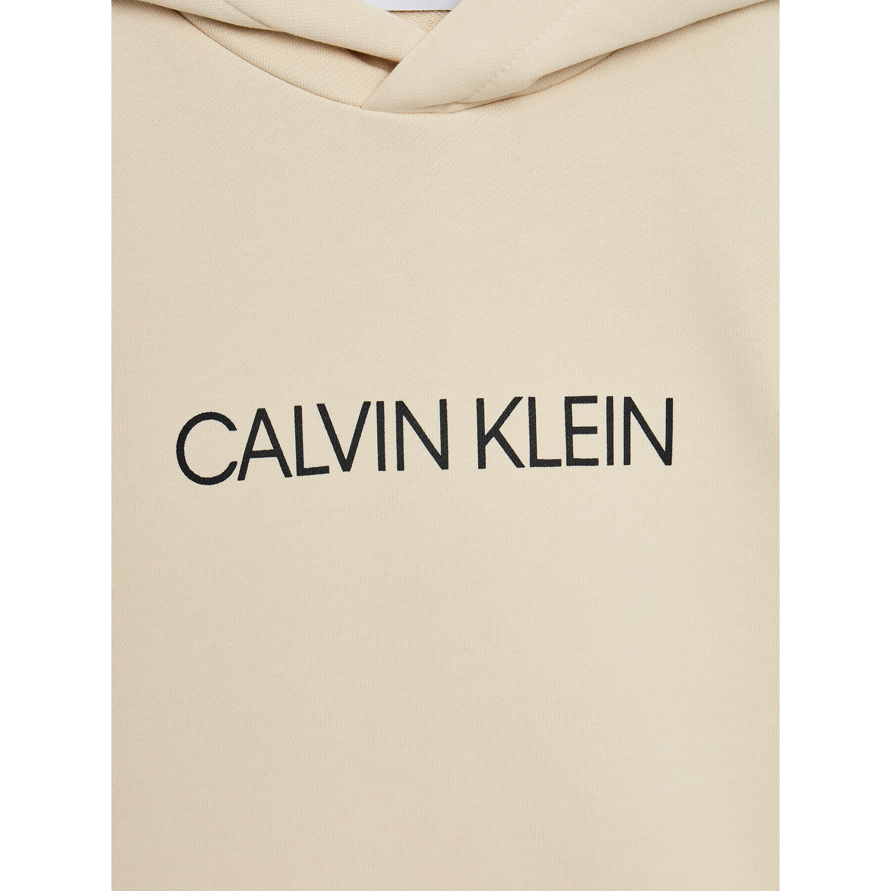 Calvin Klein Jeans Mikina Institutional Logo IU0IU00163 Béžová Regular Fit - Pepit.sk