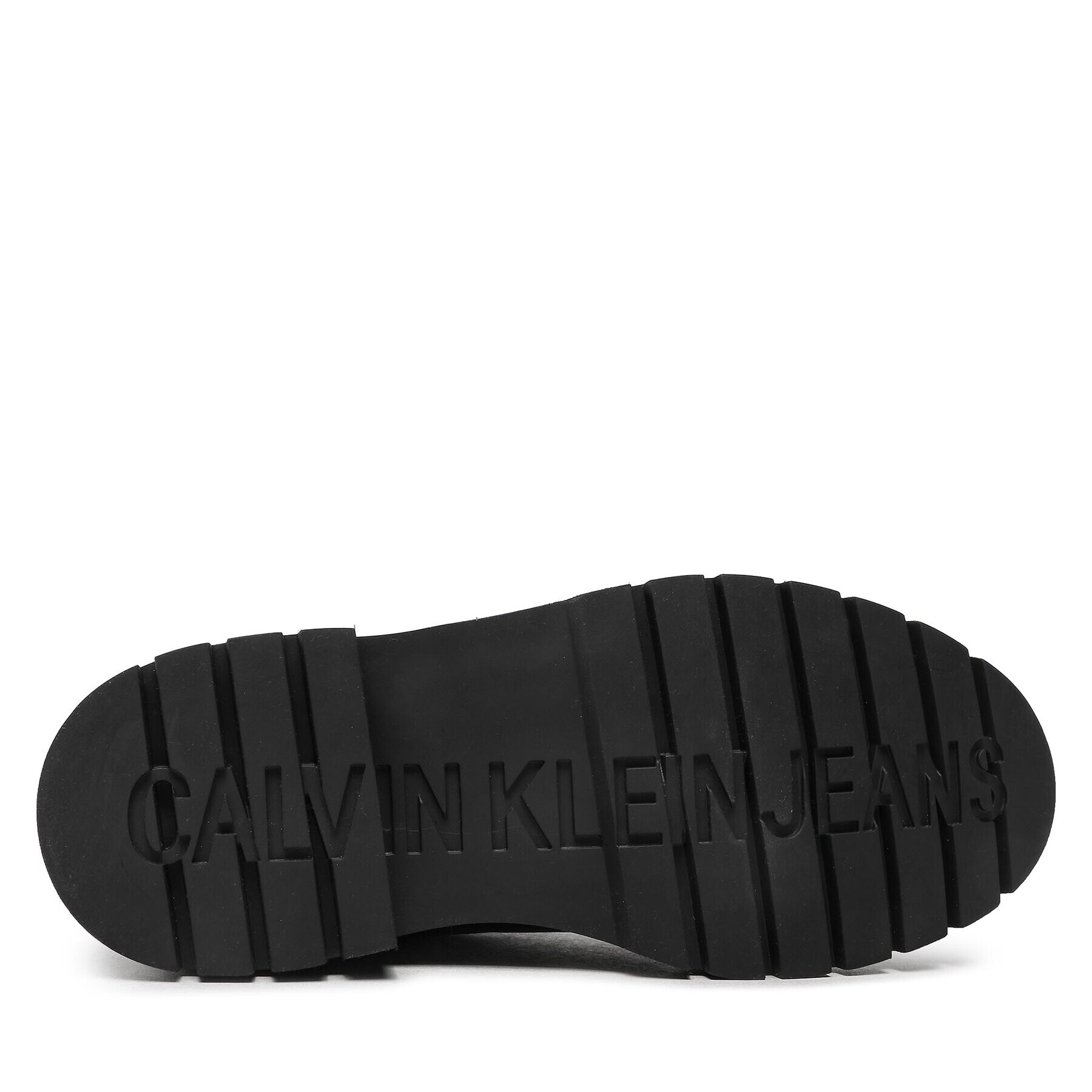 Calvin Klein Jeans Outdoorová obuv Combat Mid Laceup Boot W Zip YM0YM00262 Čierna - Pepit.sk