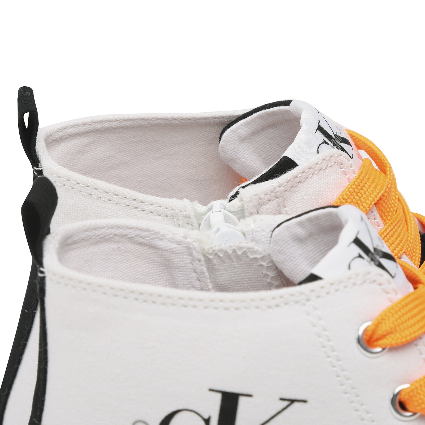 Calvin Klein Jeans Plátenky High Top Lace-Up Sneaker V3X9-80569-0890 S Biela - Pepit.sk