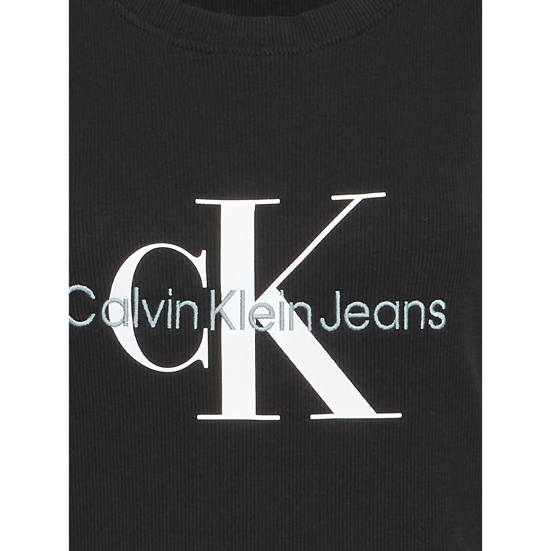 Calvin Klein Jeans Každodenné šaty J20J221207 Čierna Regular Fit - Pepit.sk