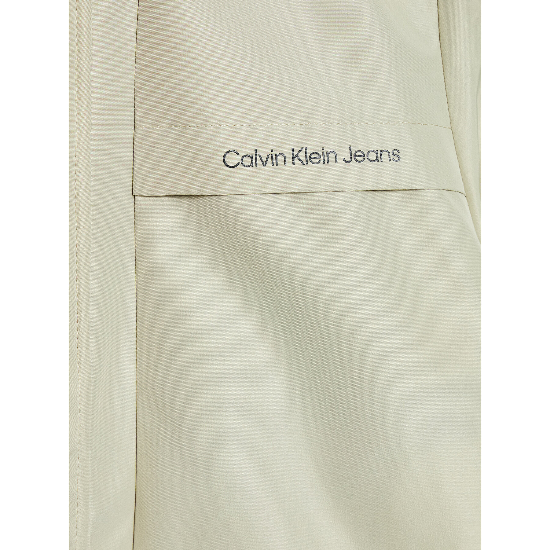 Calvin Klein Jeans Prechodná bunda Back To School IB0IB01274 Béžová Regular Fit - Pepit.sk