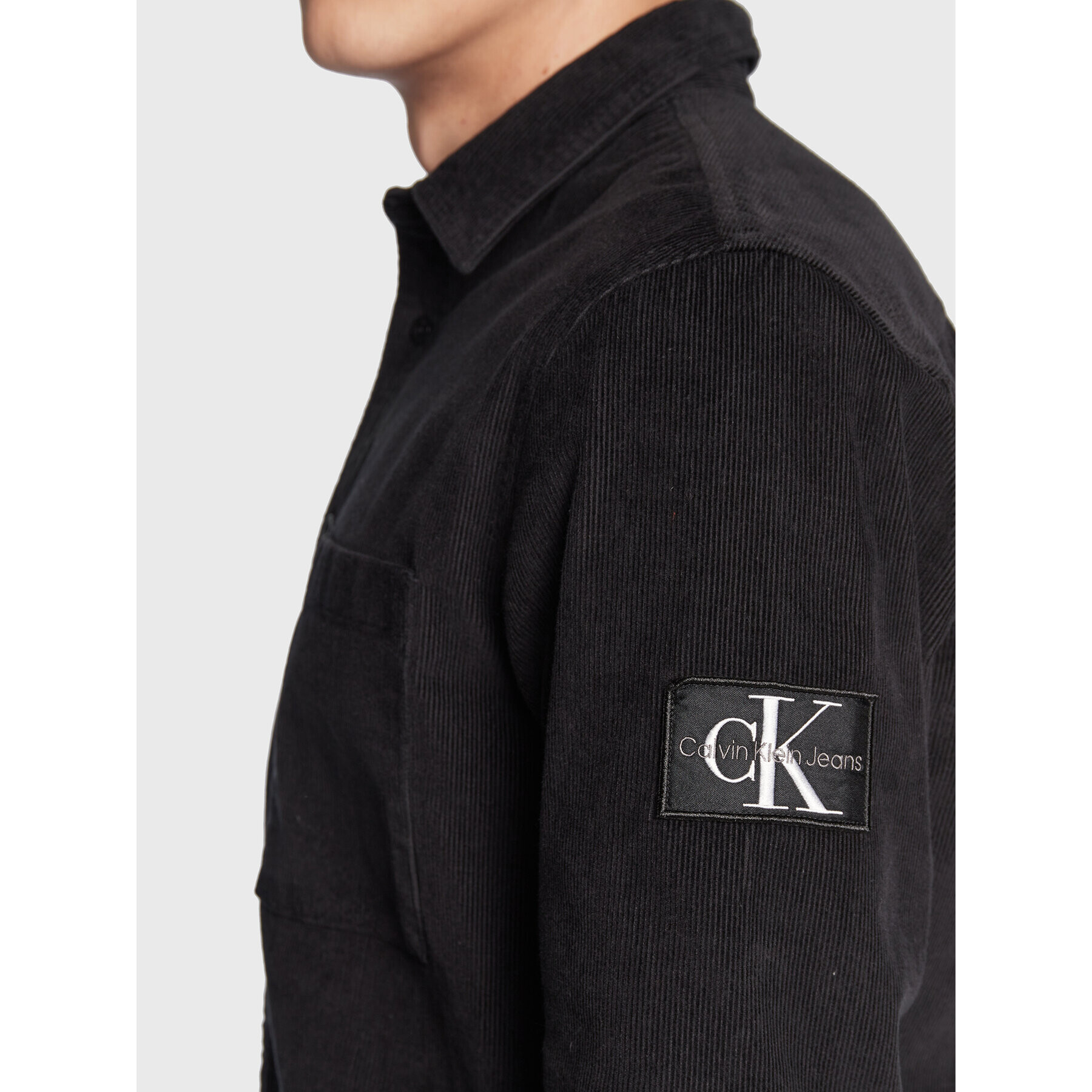 Calvin Klein Jeans Prechodná bunda J30J322208 Čierna Regular Fit - Pepit.sk