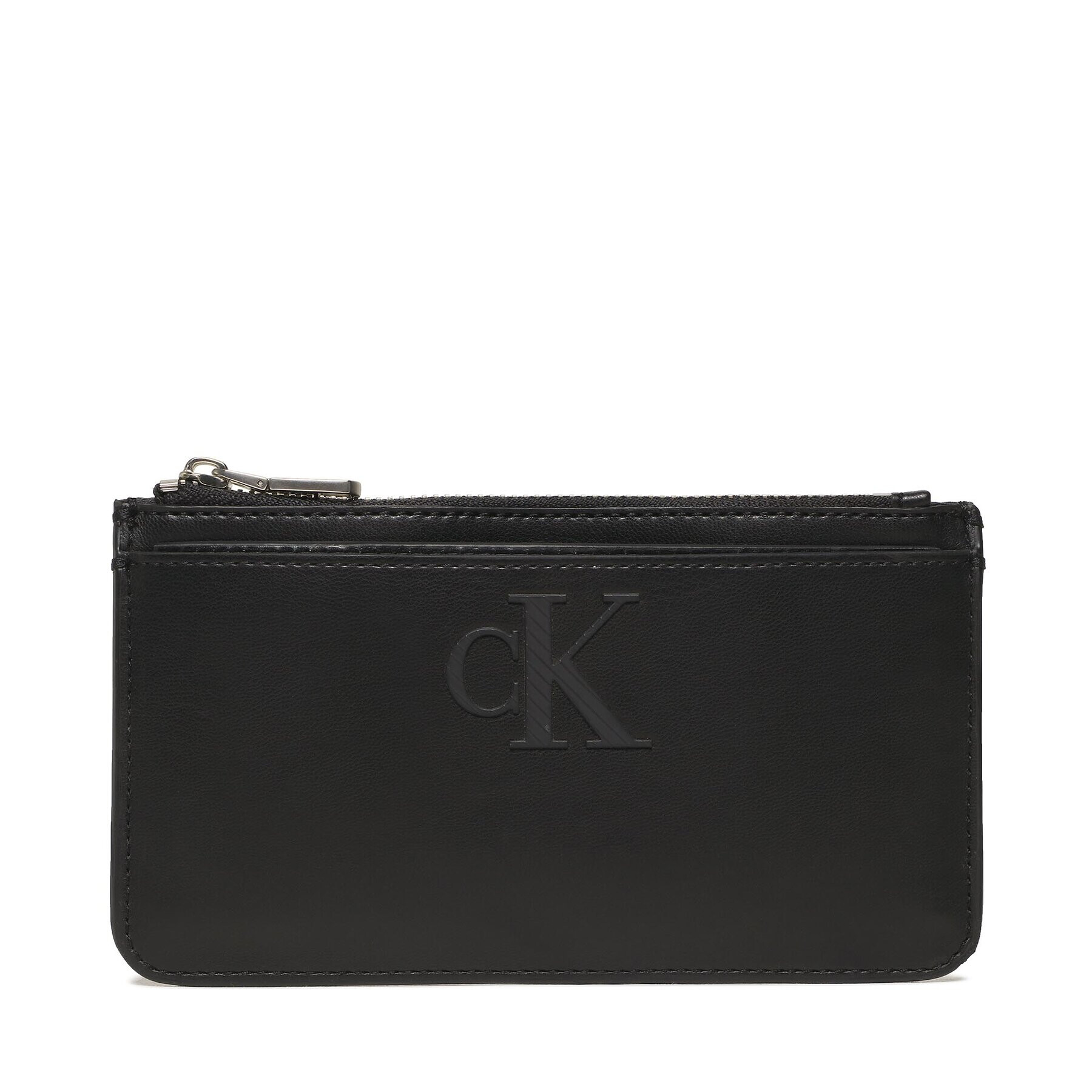 Calvin Klein Jeans Puzdro na kreditné karty Sleek Coin Purse Solid K60K610338 Čierna - Pepit.sk