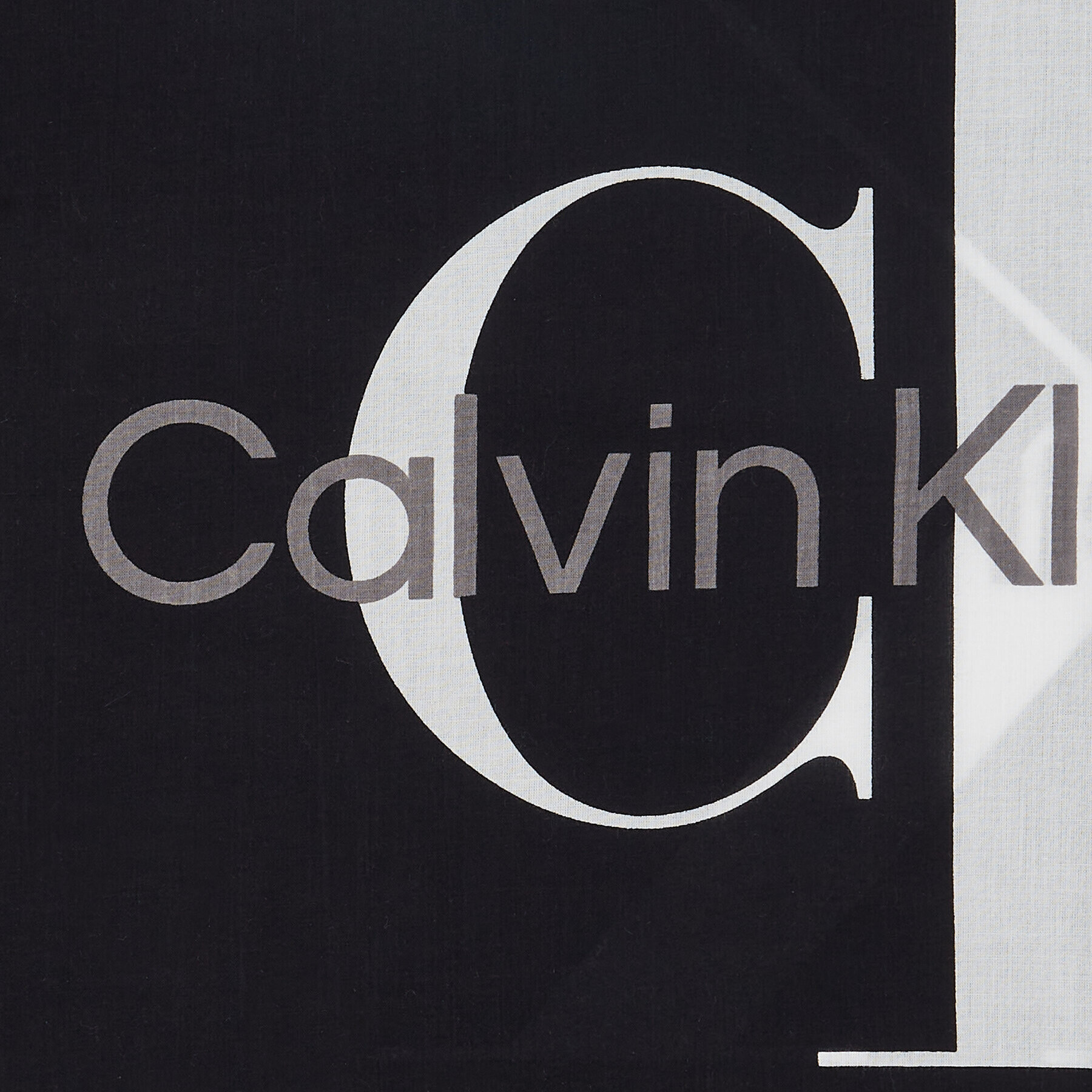 Calvin Klein Jeans Šál/Šatka Overprint Bandana K60K610915 Čierna - Pepit.sk