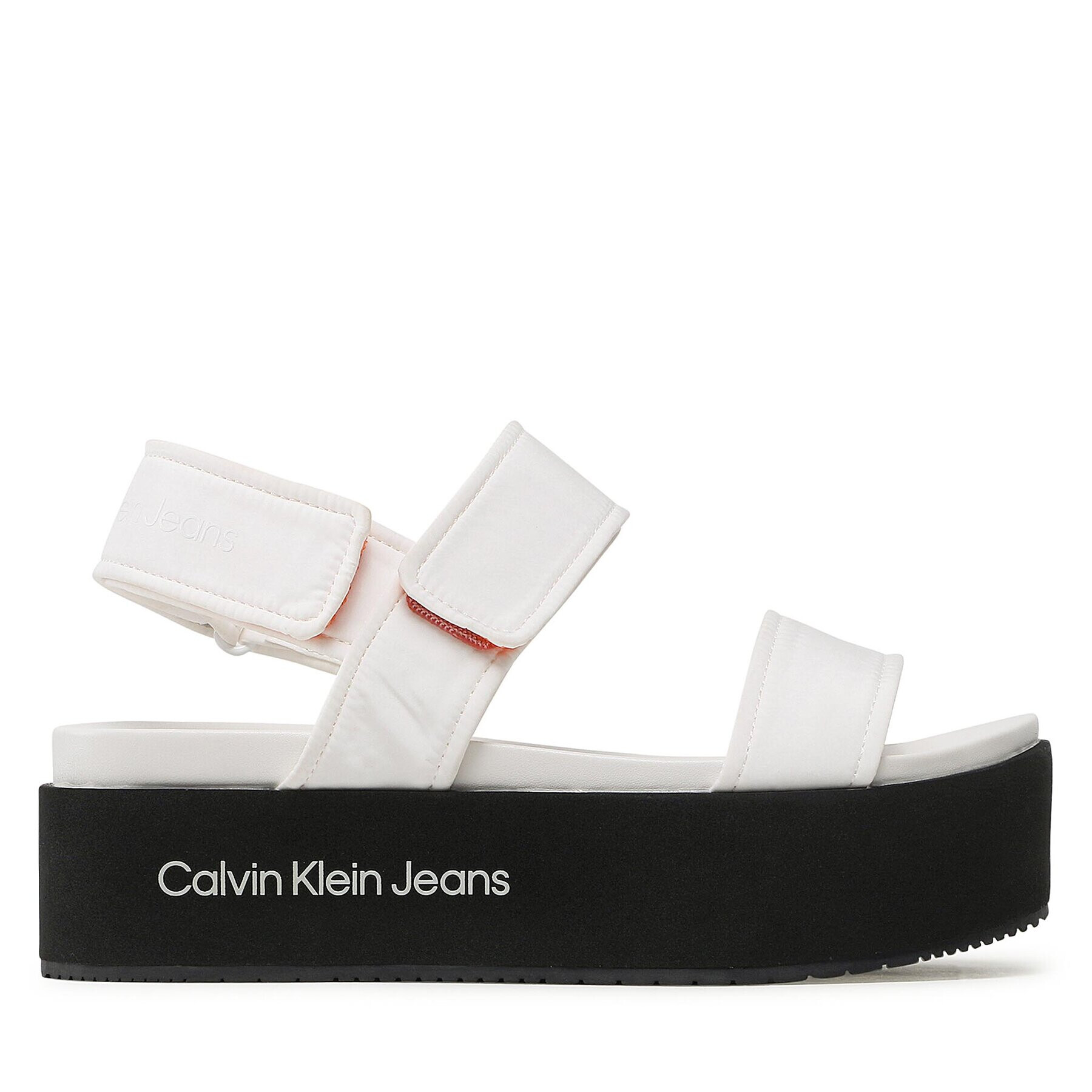 Calvin Klein Jeans Sandále Flatform Sandal Softny YW0YW00965 Biela - Pepit.sk