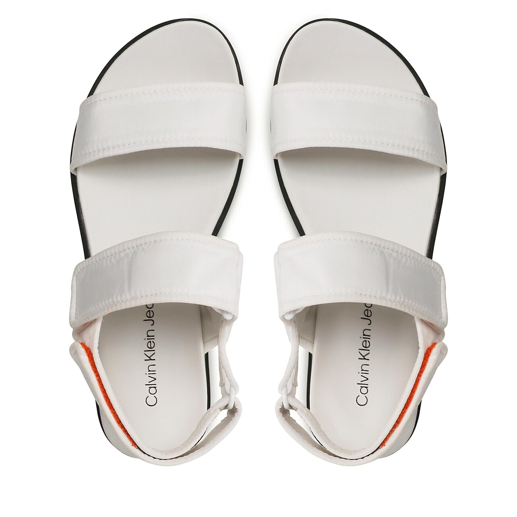 Calvin Klein Jeans Sandále Flatform Sandal Softny YW0YW00965 Biela - Pepit.sk