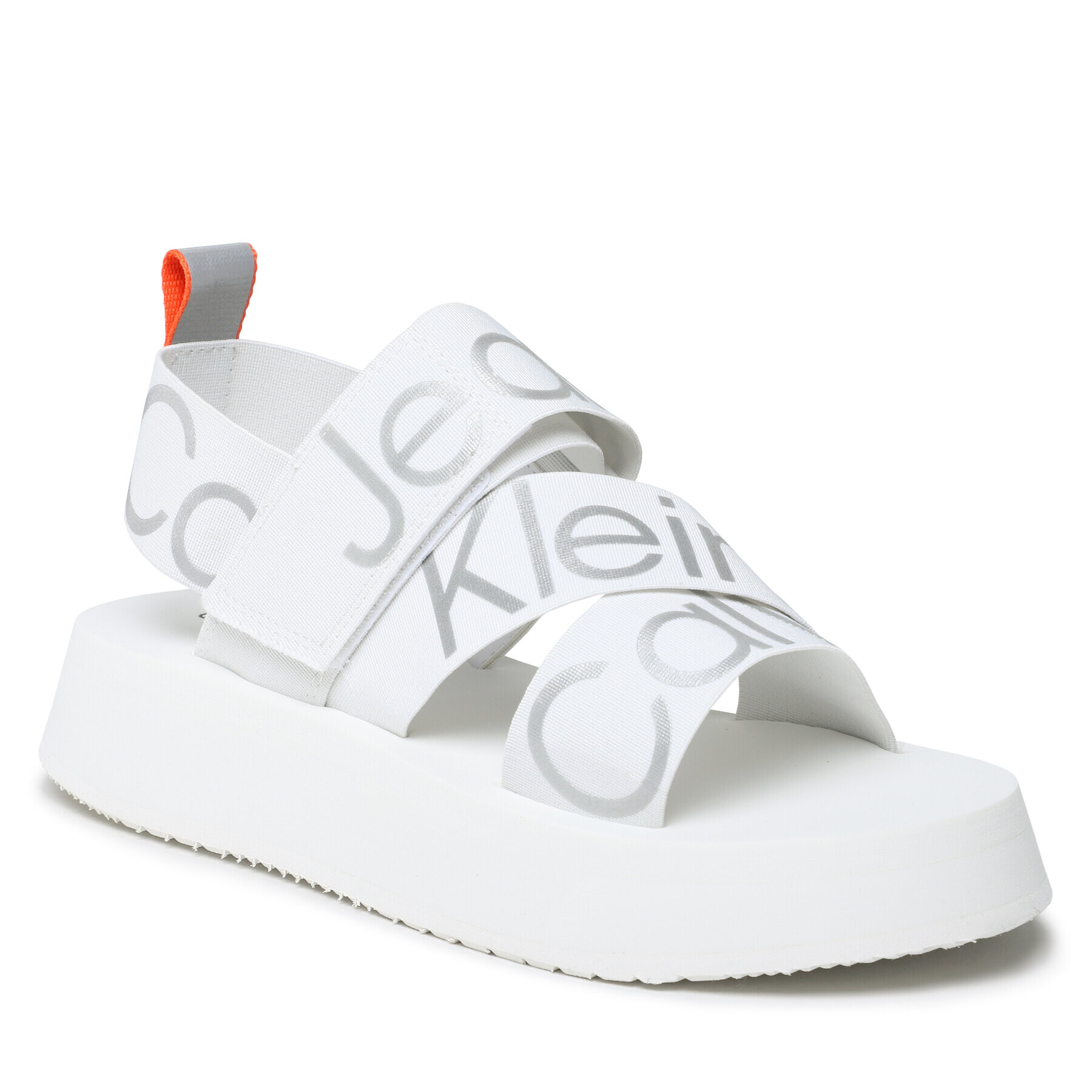 Calvin Klein Jeans Sandále Prefersato Sandal Webb YW0YW01071 Biela - Pepit.sk