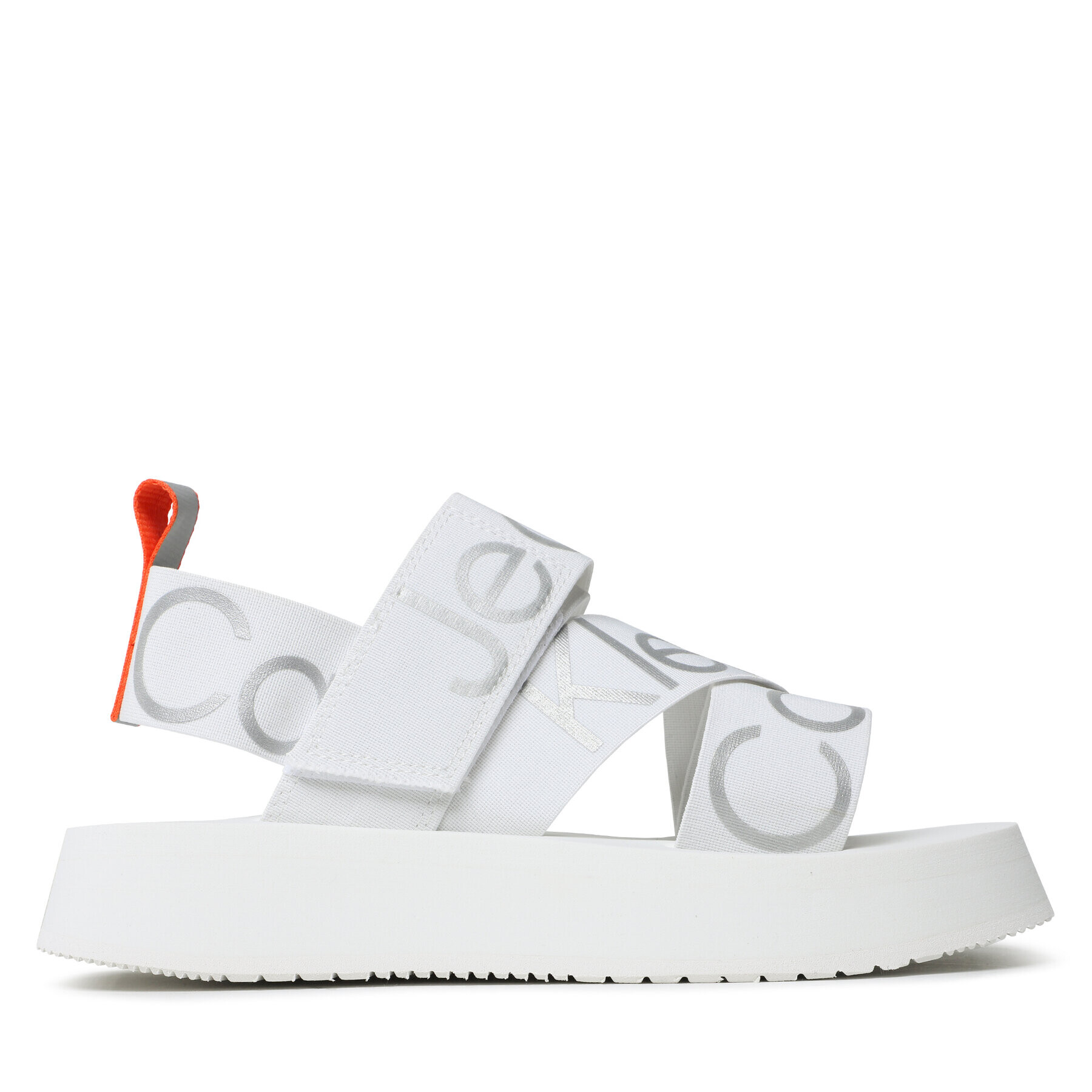 Calvin Klein Jeans Sandále Prefersato Sandal Webb YW0YW01071 Biela - Pepit.sk