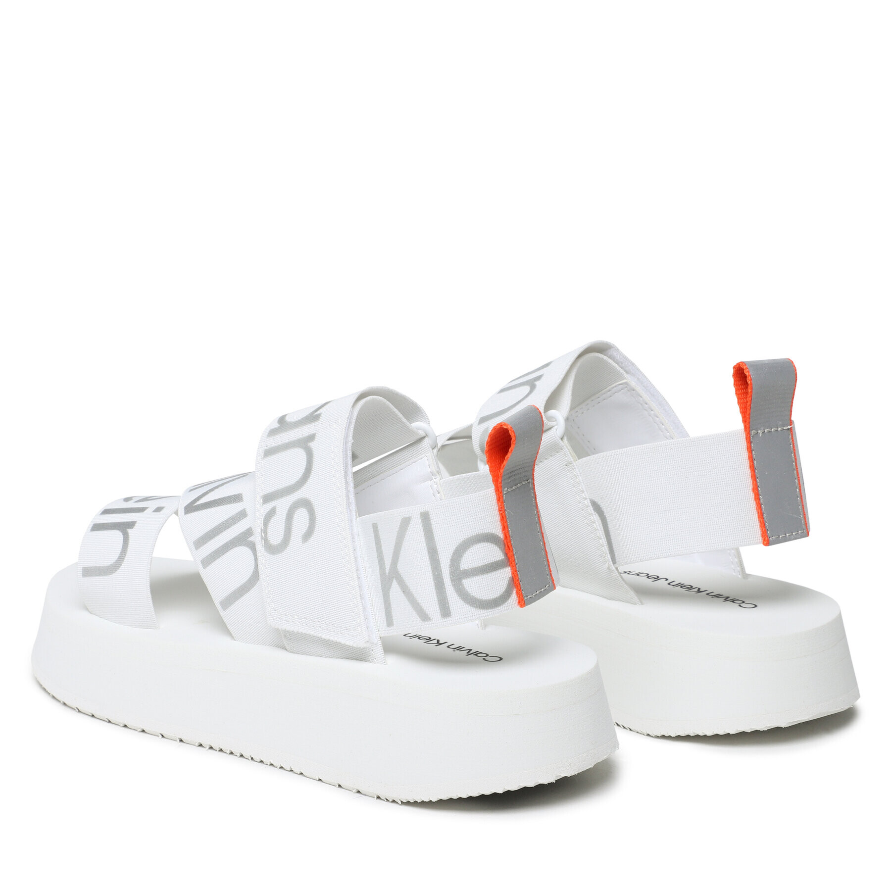 Calvin Klein Jeans Sandále Prefersato Sandal Webb YW0YW01071 Biela - Pepit.sk