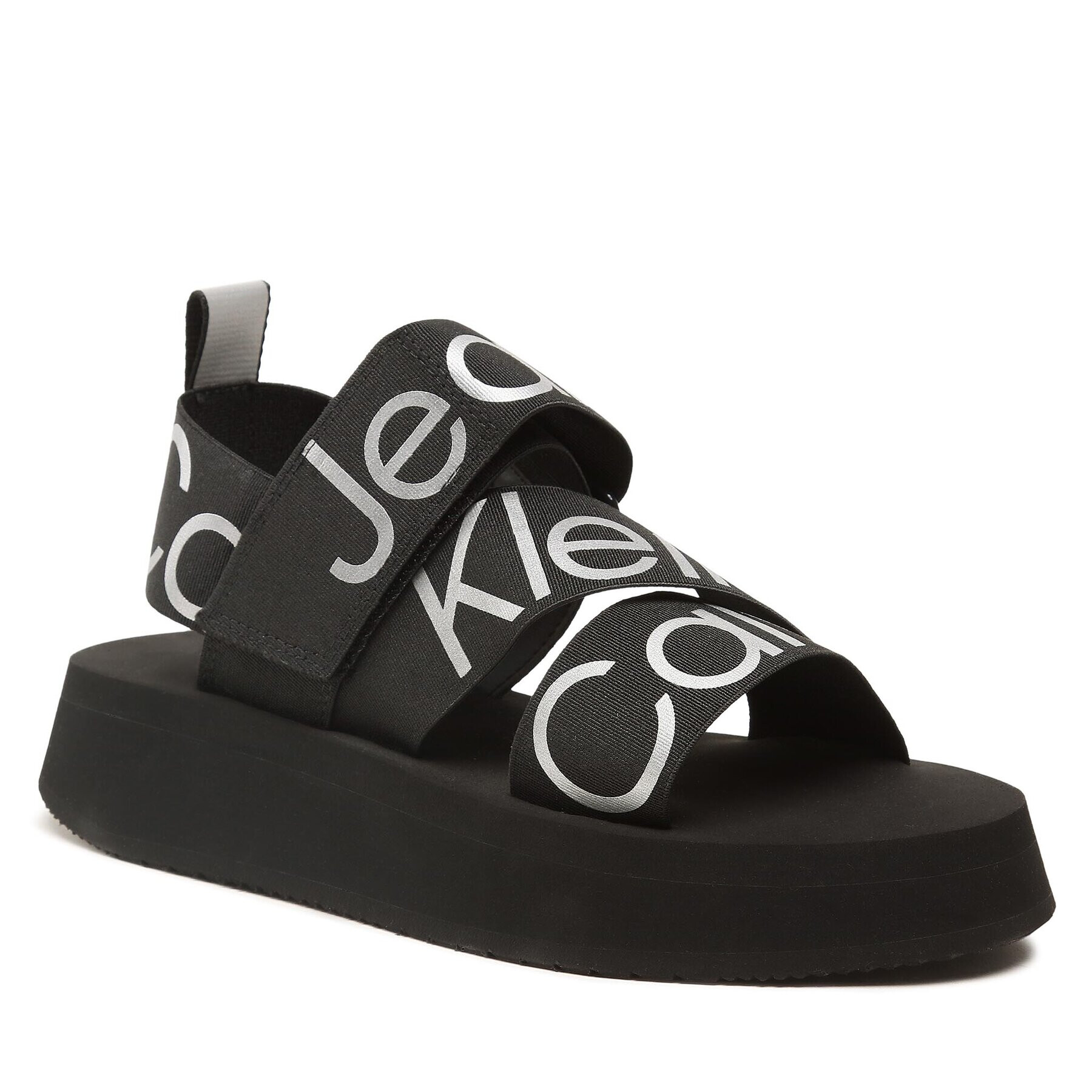 Calvin Klein Jeans Sandále Prefersato Sandal Webb YW0YW01071 Čierna - Pepit.sk