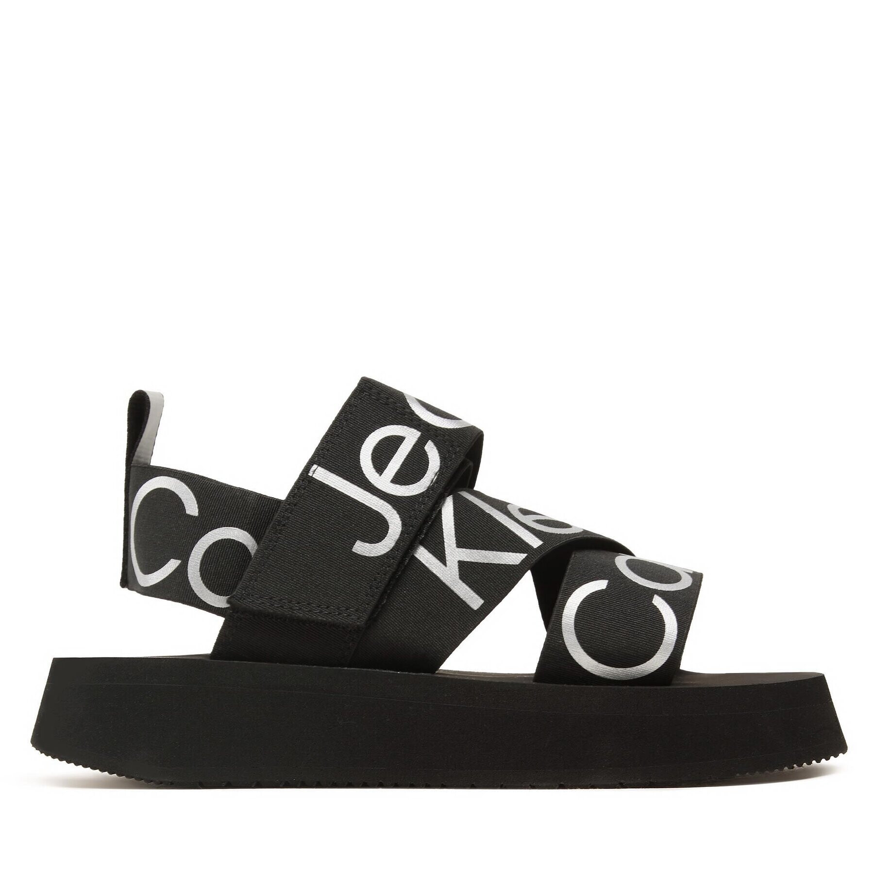 Calvin Klein Jeans Sandále Prefersato Sandal Webb YW0YW01071 Čierna - Pepit.sk