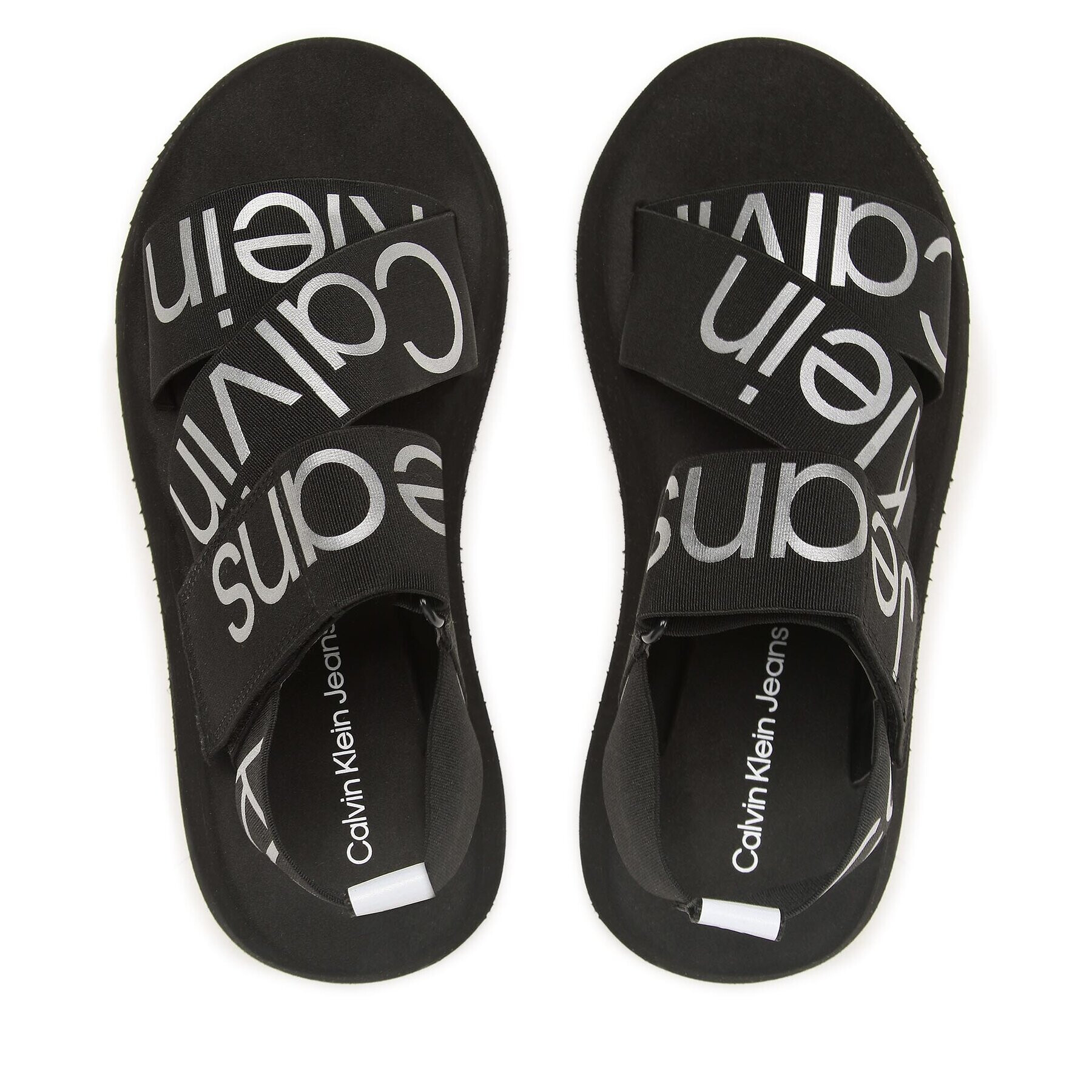 Calvin Klein Jeans Sandále Prefersato Sandal Webb YW0YW01071 Čierna - Pepit.sk