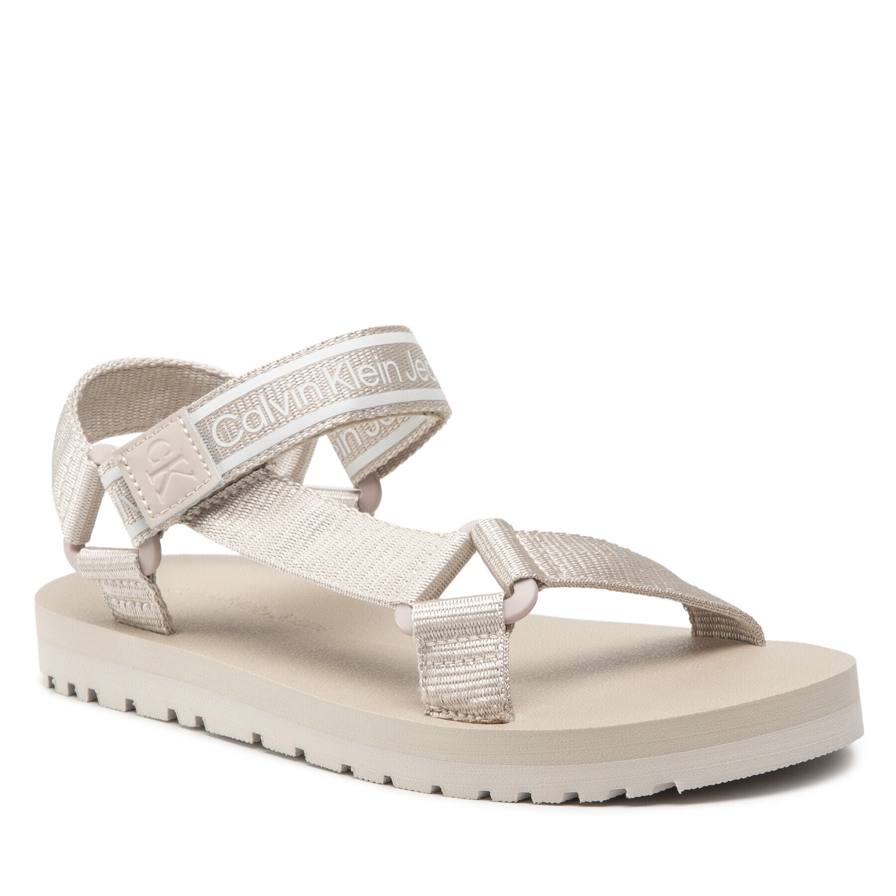 Calvin Klein Jeans Sandále Prefresato Sandal 1 YM0YM00352 Béžová - Pepit.sk