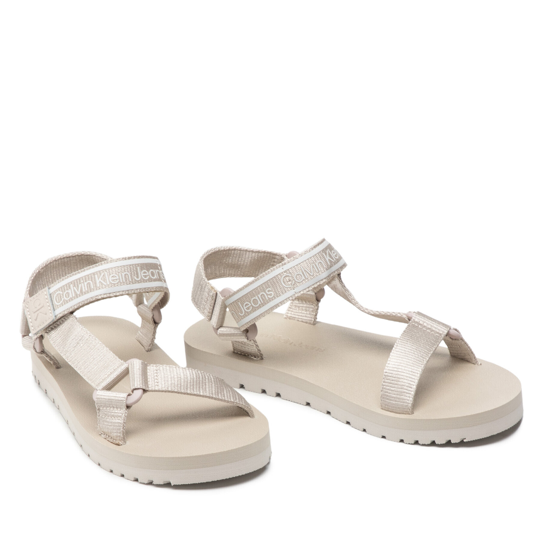 Calvin Klein Jeans Sandále Prefresato Sandal 1 YM0YM00352 Béžová - Pepit.sk