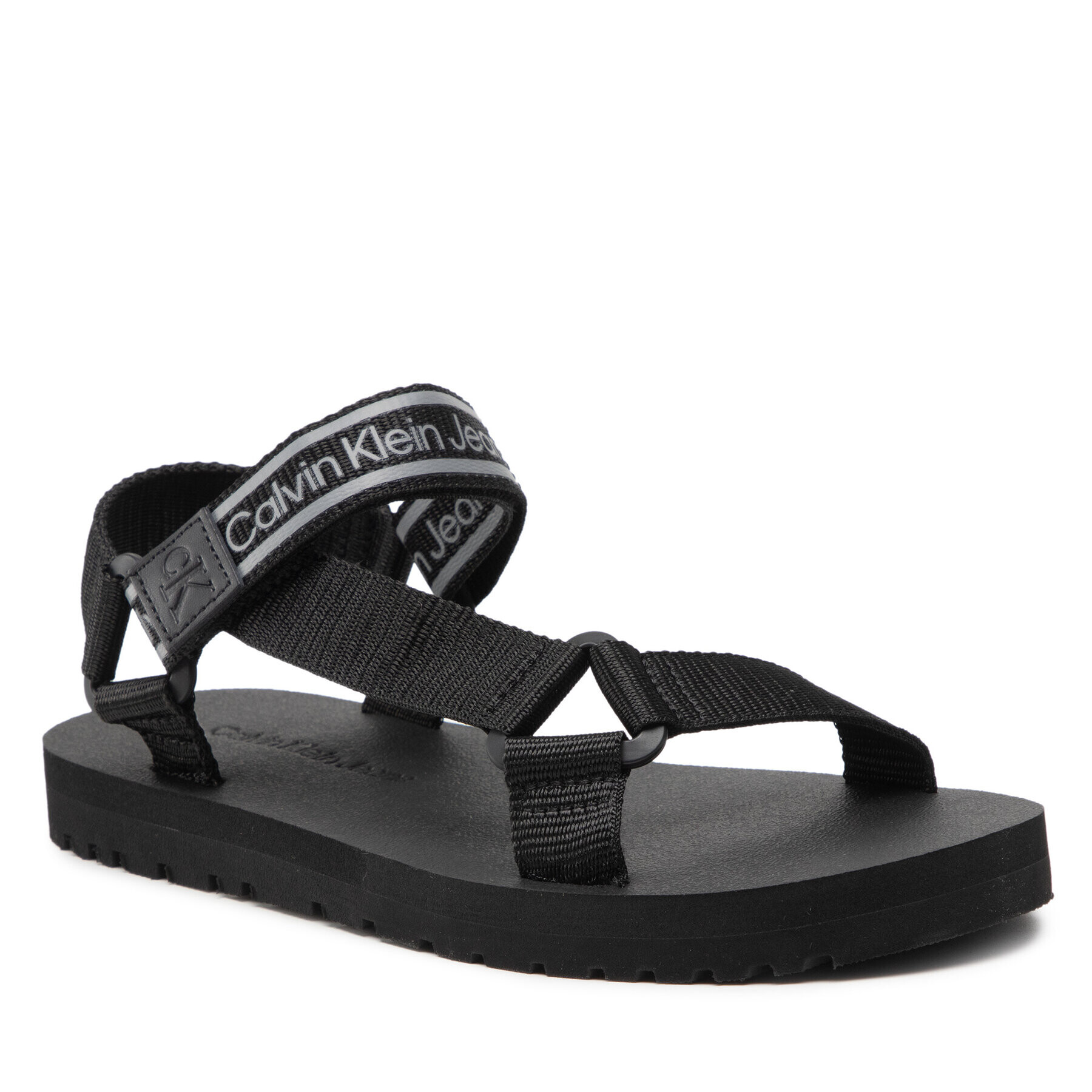 Calvin Klein Jeans Sandále Prefresato Sandal 1 YM0YM00352 Čierna - Pepit.sk