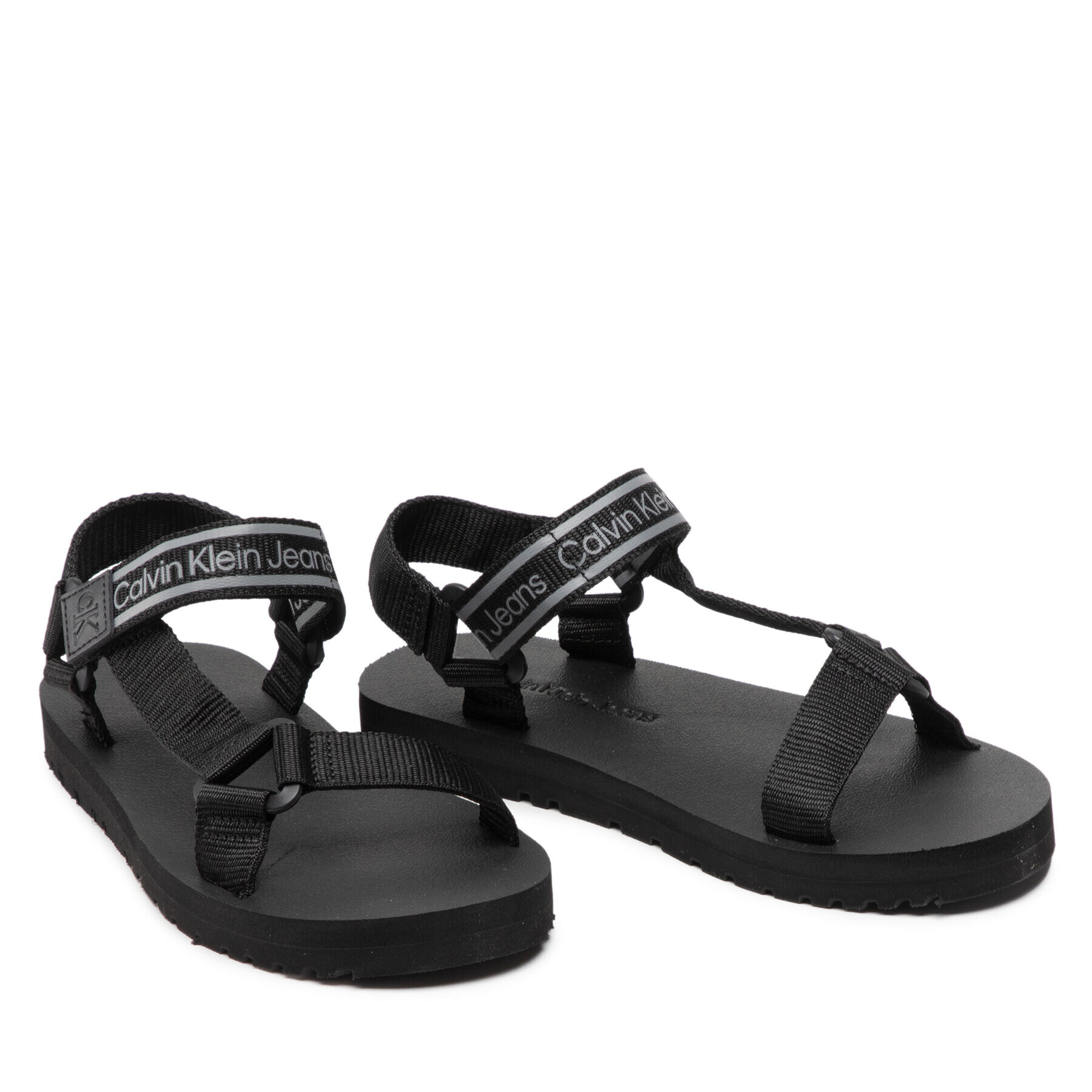 Calvin Klein Jeans Sandále Prefresato Sandal 1 YM0YM00352 Čierna - Pepit.sk