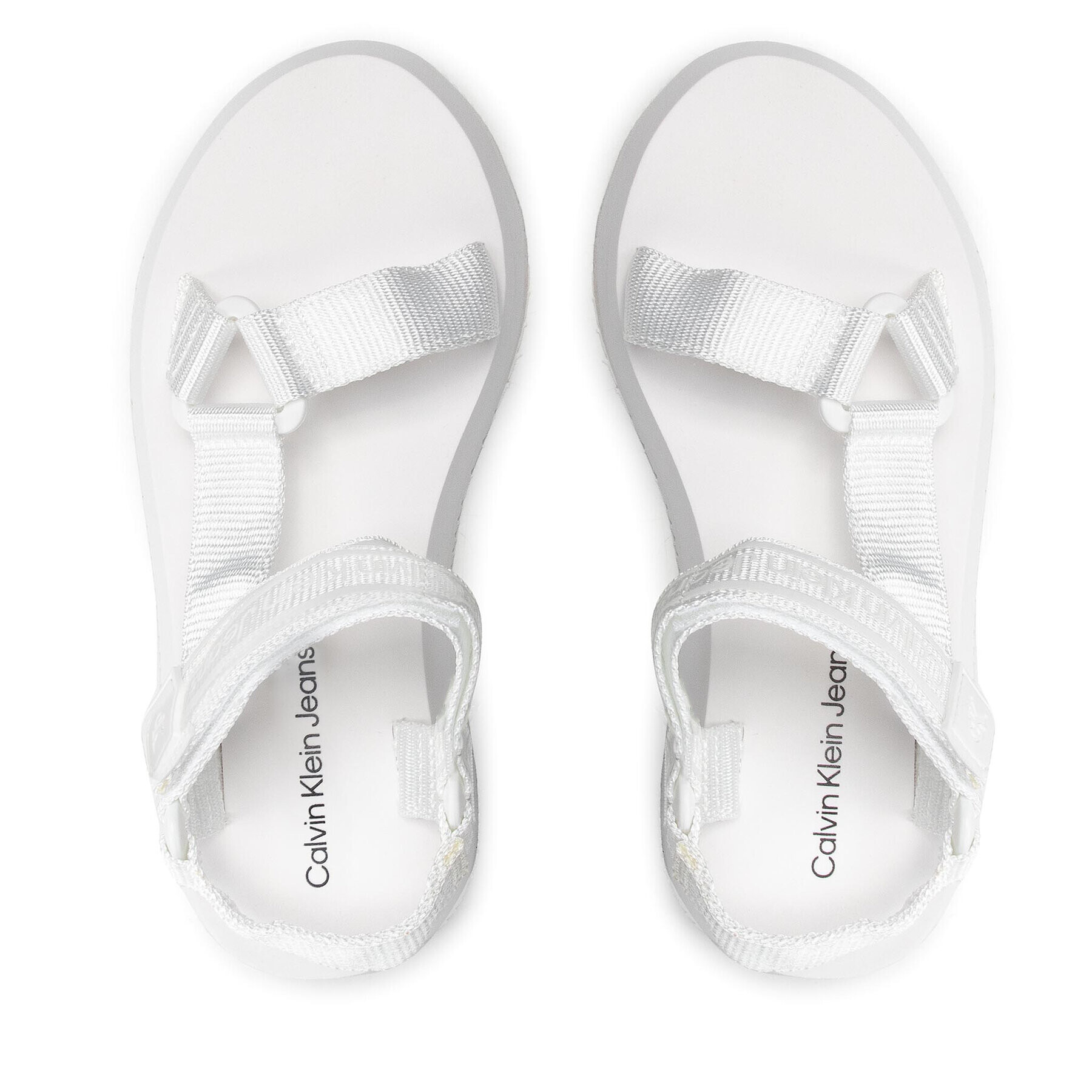 Calvin Klein Jeans Sandále Prefresato Sandal 1 YW0YW00557 Biela - Pepit.sk