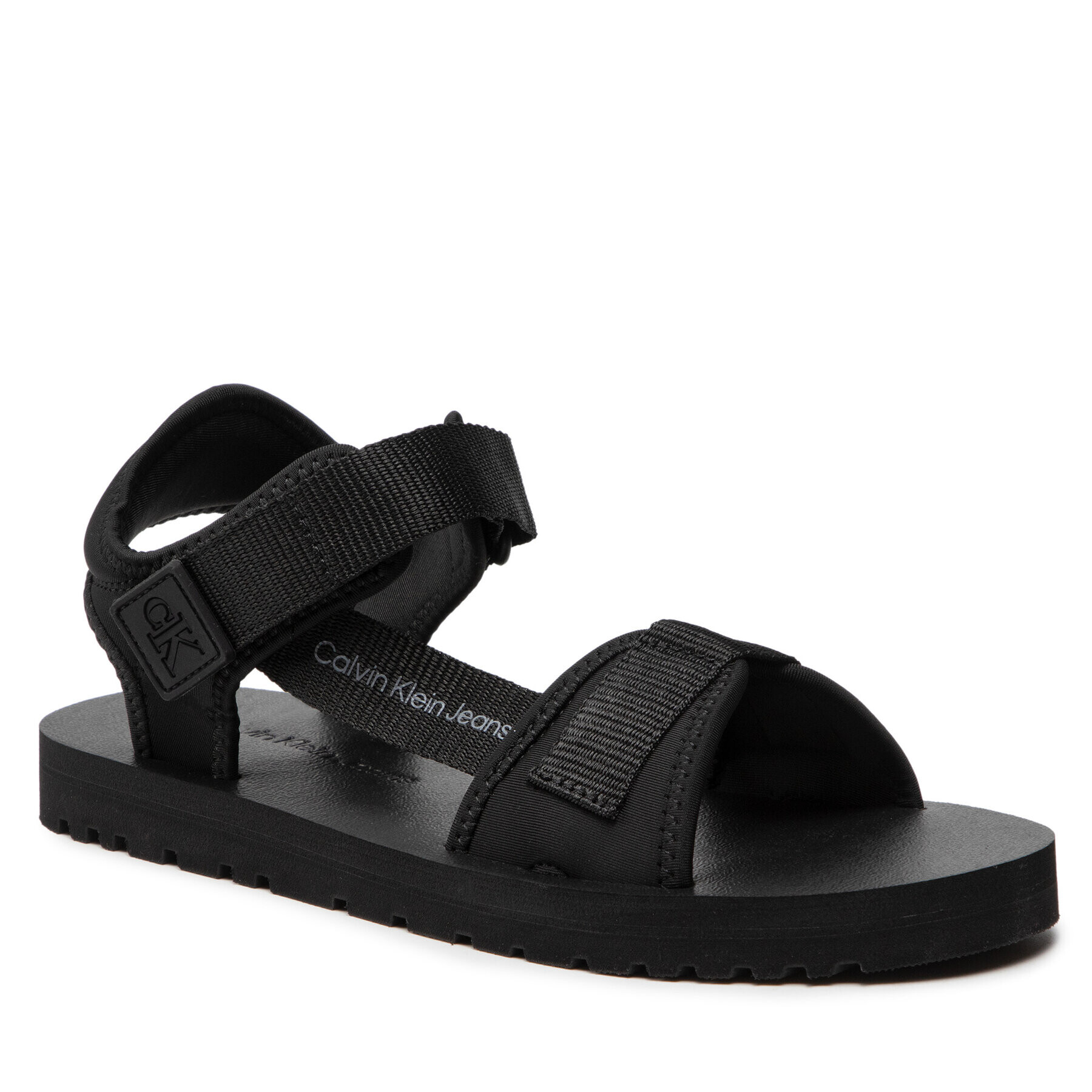 Calvin Klein Jeans Sandále Prefresato Sandal 2 YM0YM00353 Čierna - Pepit.sk