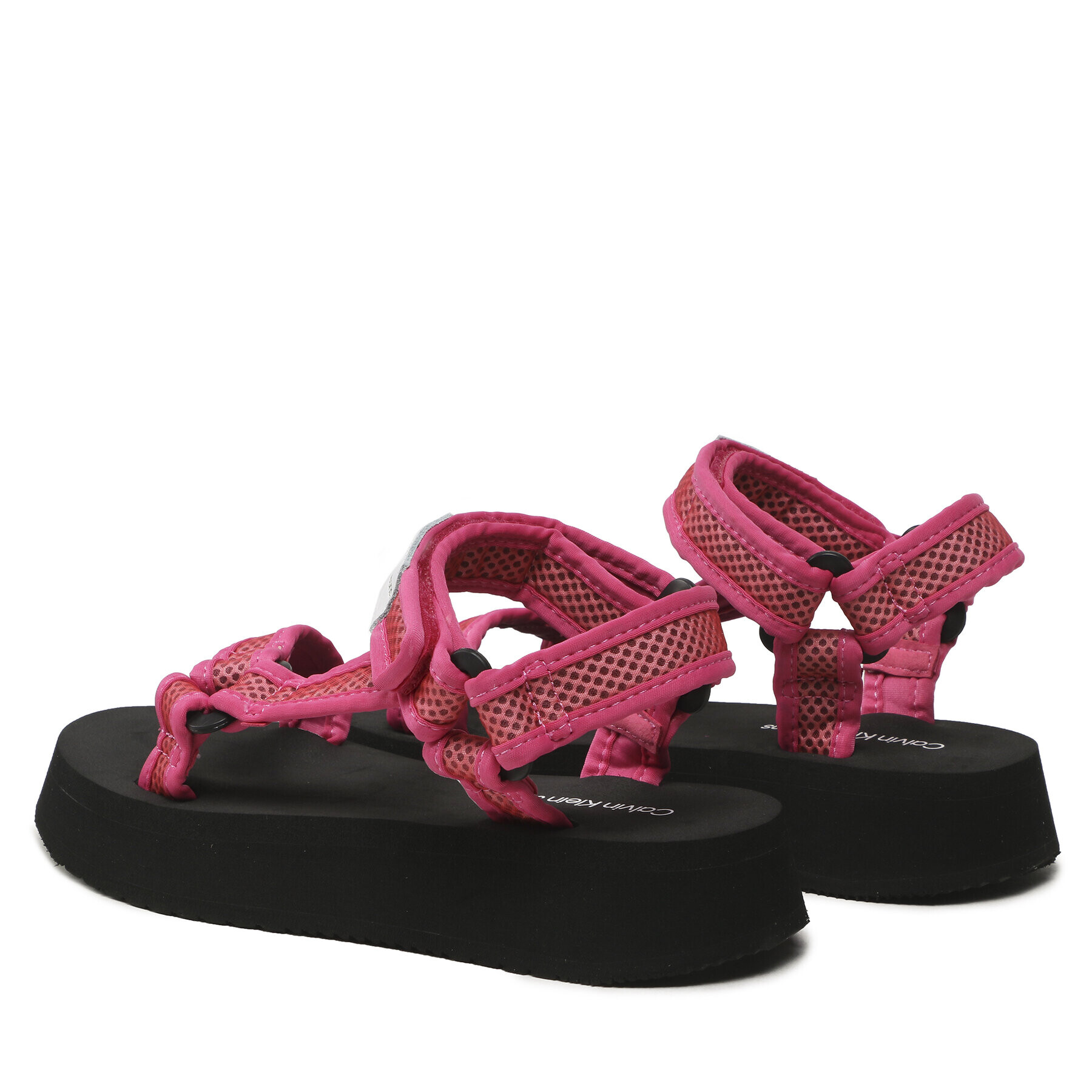 Calvin Klein Jeans Sandále Prefresato Sandal Webbing Mesh YW0YW00969 Ružová - Pepit.sk