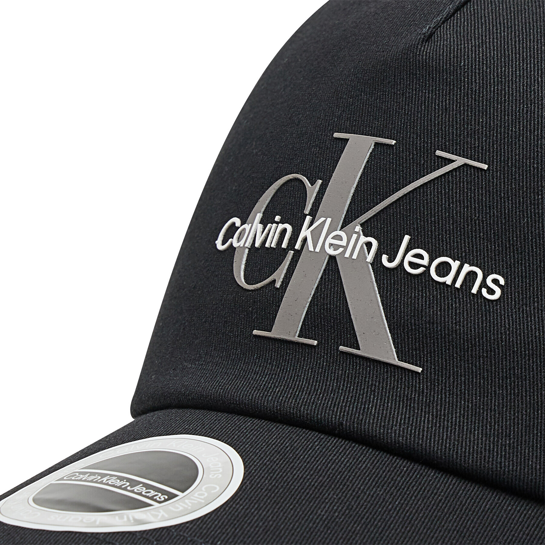 Calvin Klein Jeans Šiltovka High Visual K50K509488 Čierna - Pepit.sk