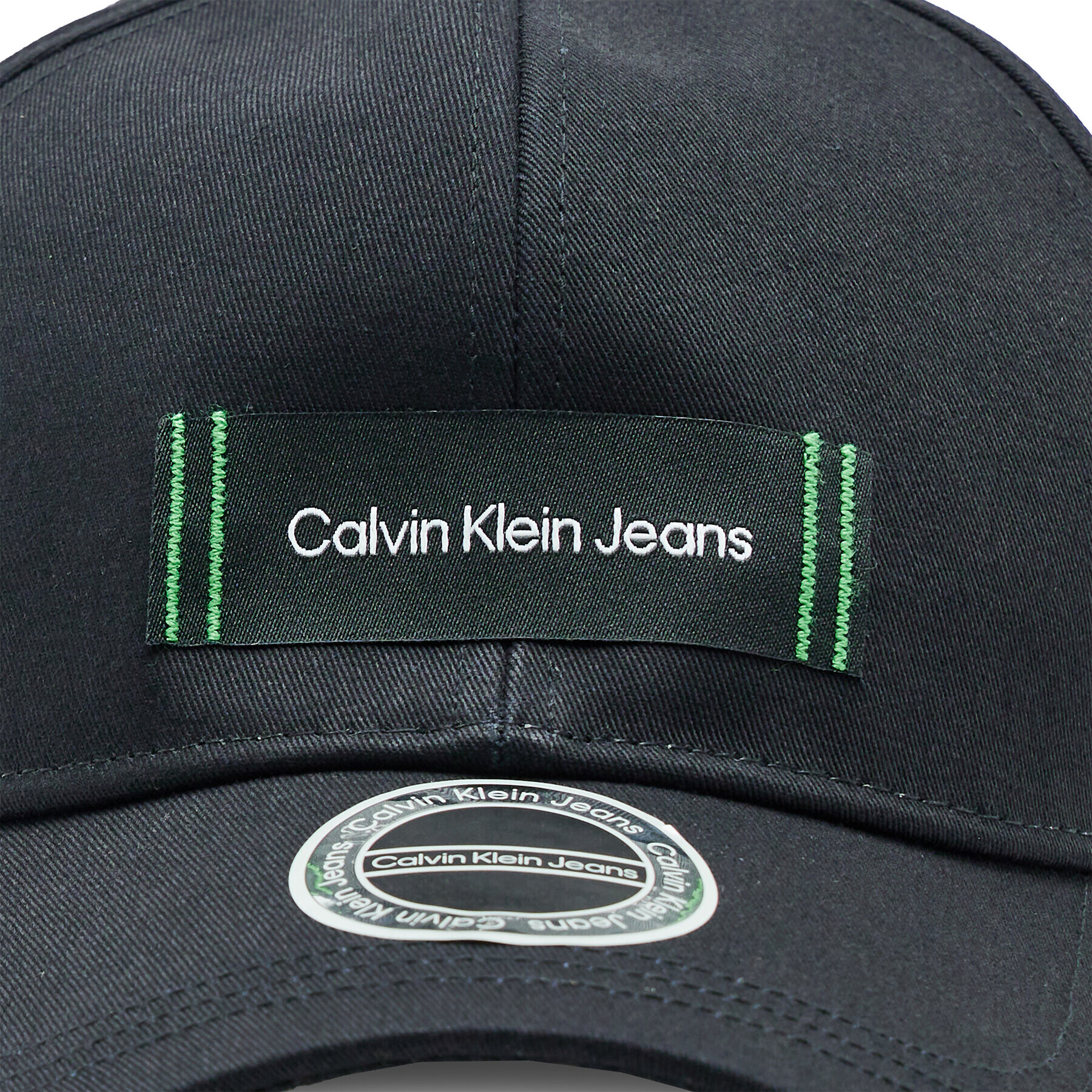 Calvin Klein Jeans Šiltovka K50K510461 Čierna - Pepit.sk