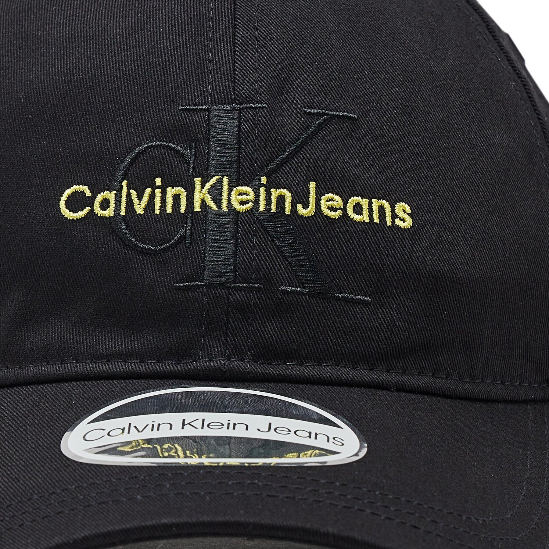 Calvin Klein Jeans Šiltovka Monogram K60K606624 Čierna - Pepit.sk