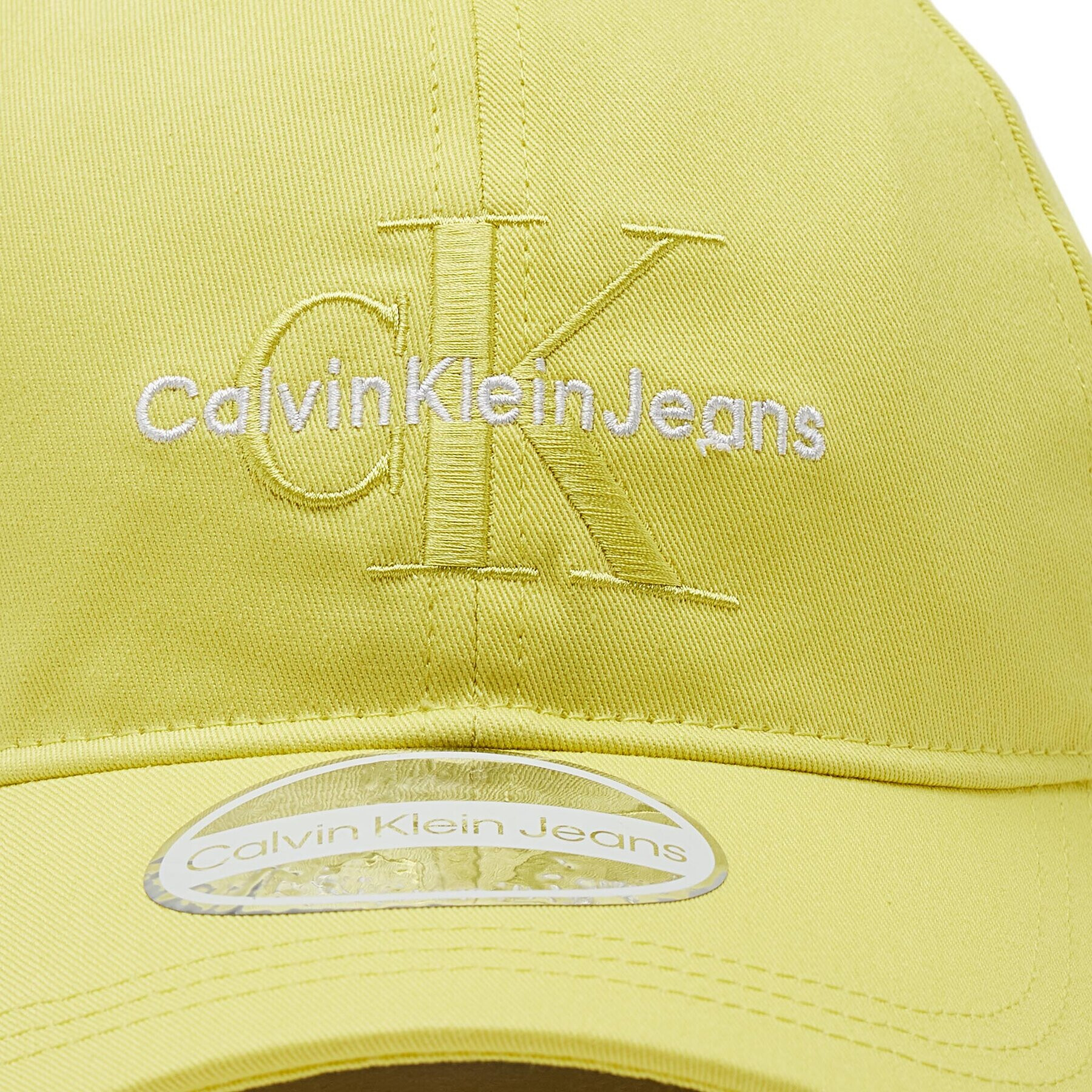 Calvin Klein Jeans Šiltovka Monogram K60K606624 Žltá - Pepit.sk