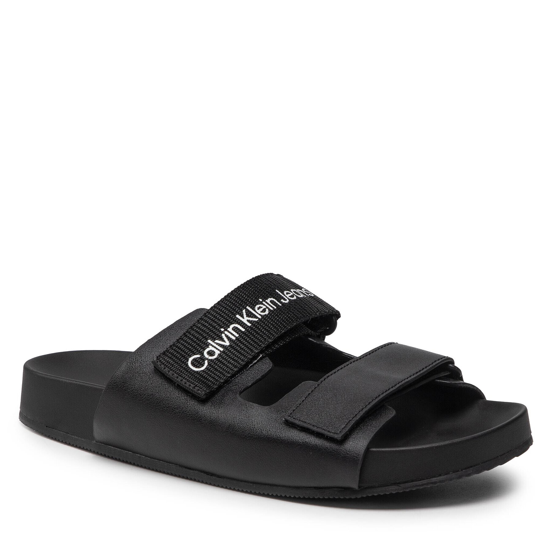 Calvin Klein Jeans Šľapky Comfort Sandal 1 YW0YW00597 Čierna - Pepit.sk